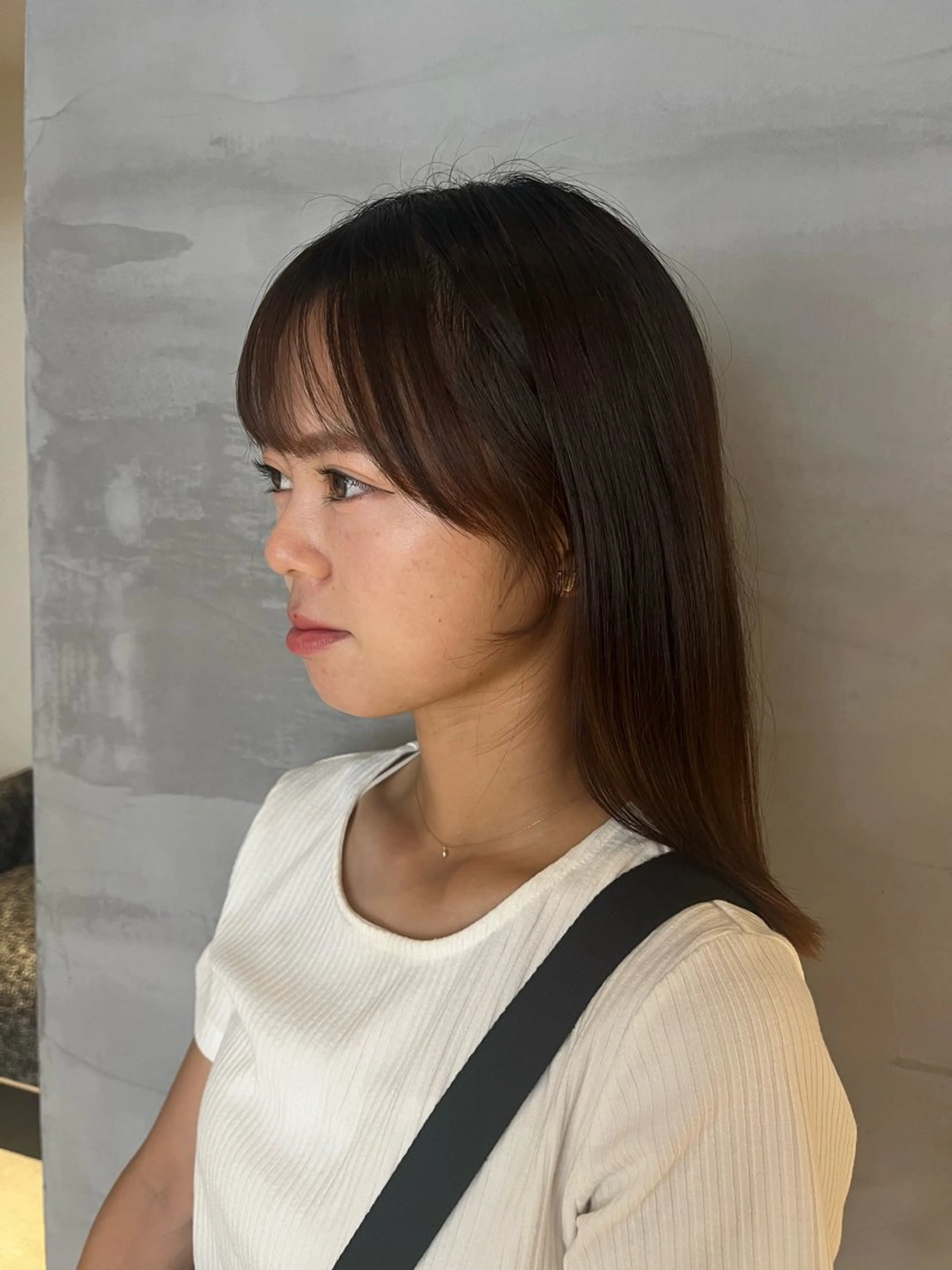 ミディアム AYU (ému) 伏見/髪質改善のヘアスタイル