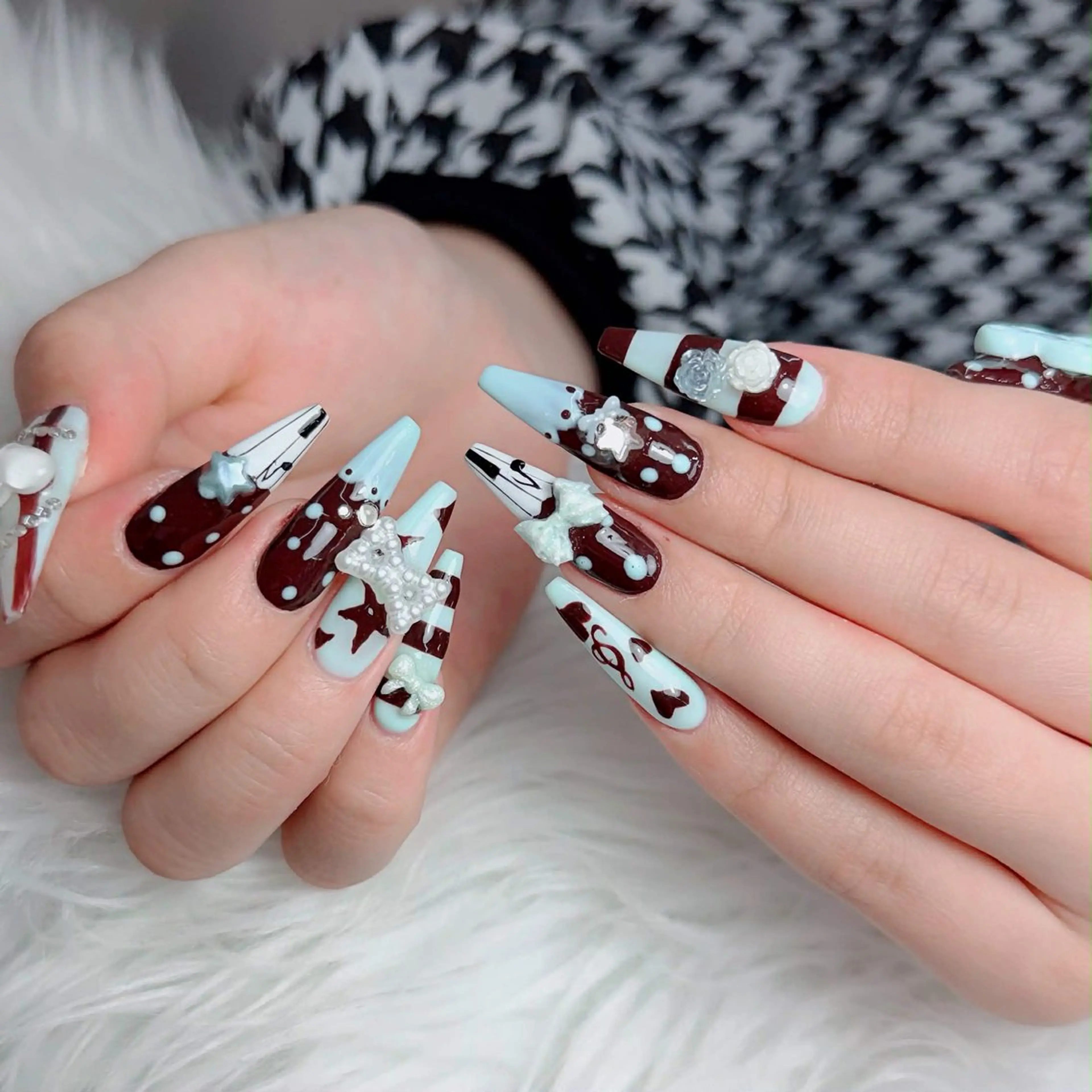 ネイル アートネイル 韓国ネイル 持ち込み ワンホンネイル ハンドネイル Lenie Nail Salonのネイルデザイン
