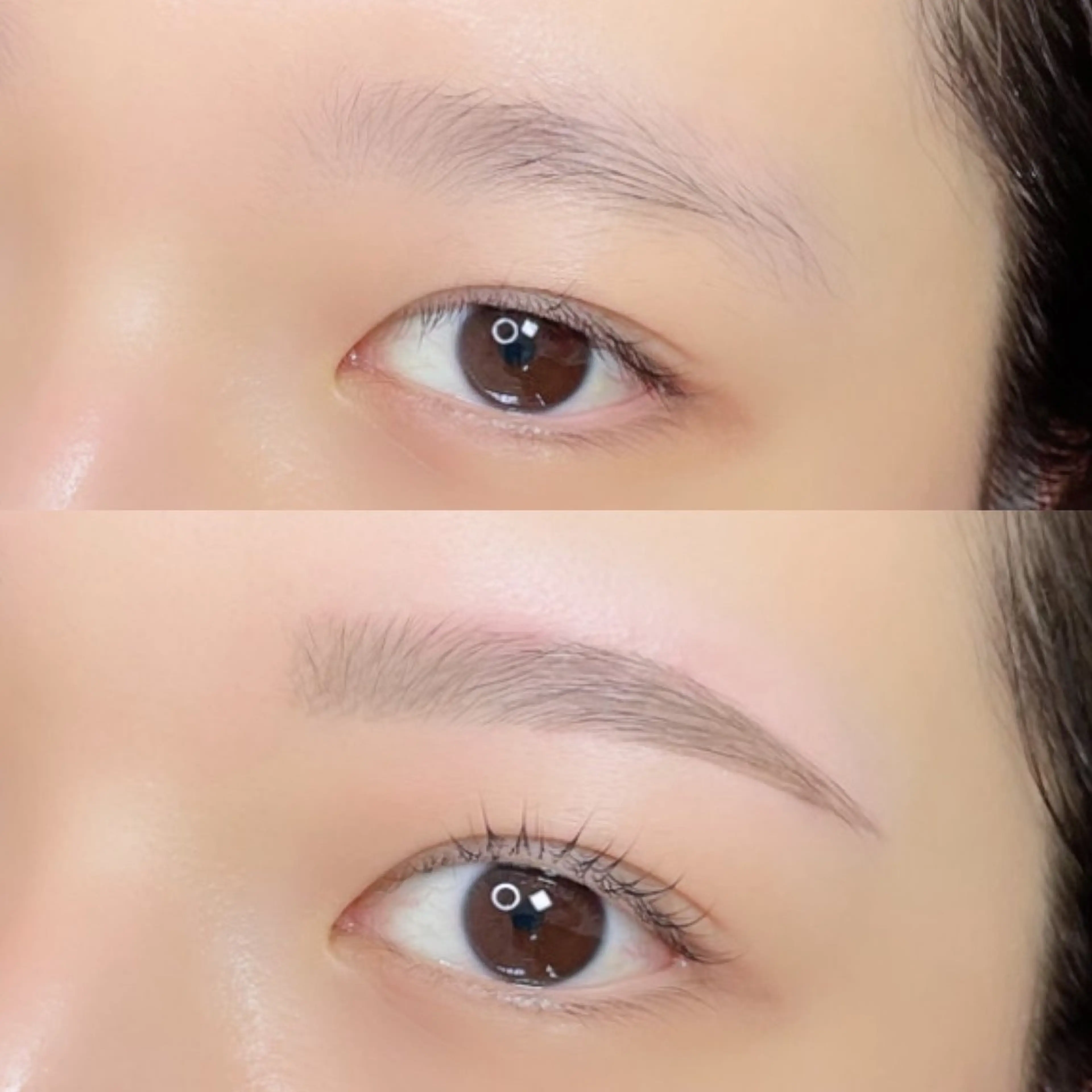 アイブロウ マツパ H e l l a所属・まつげパーマ／眉毛 H e l l aの眉毛・アイブロウイメージ