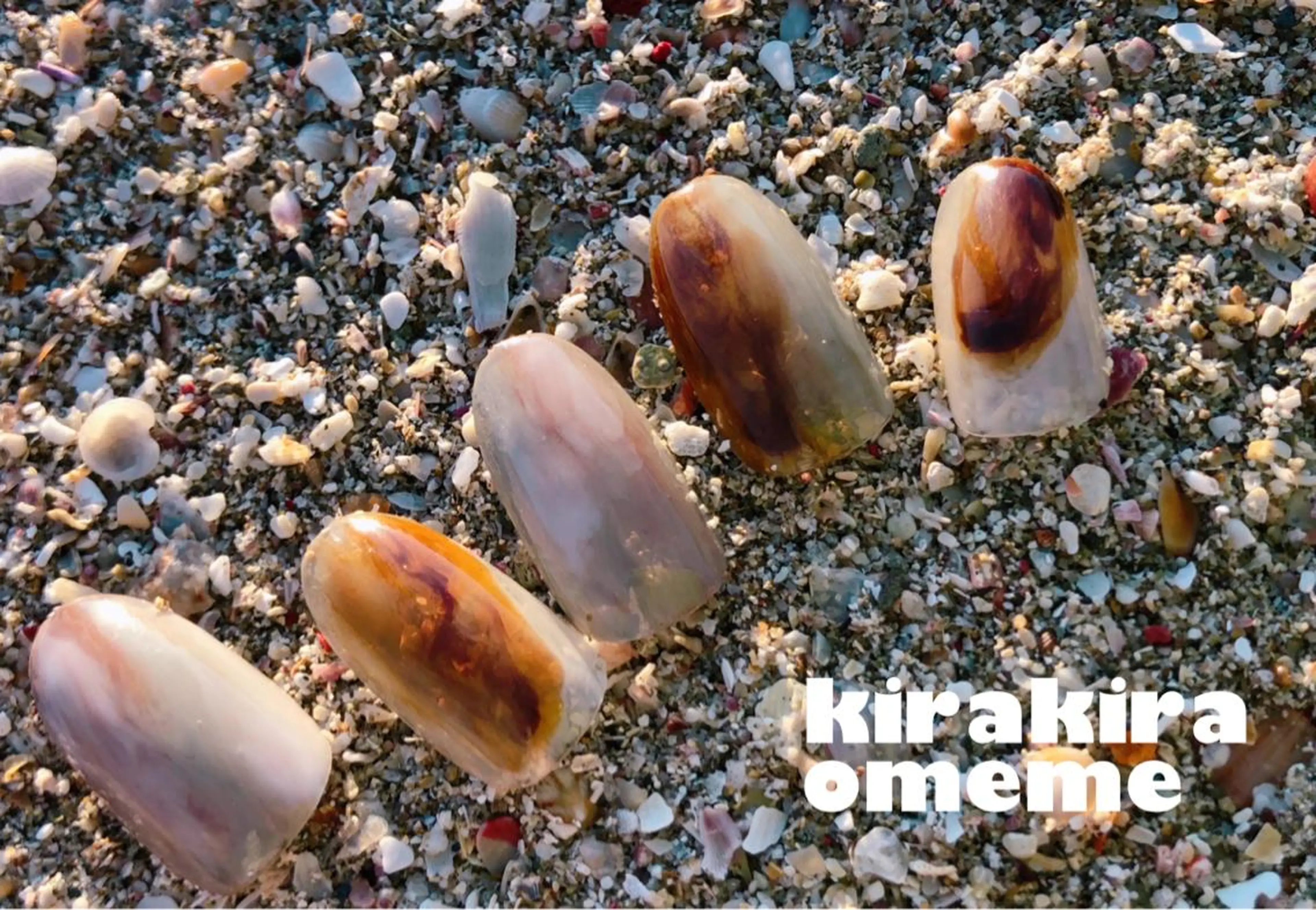 ネイル kirakira omemeのネイルデザイン