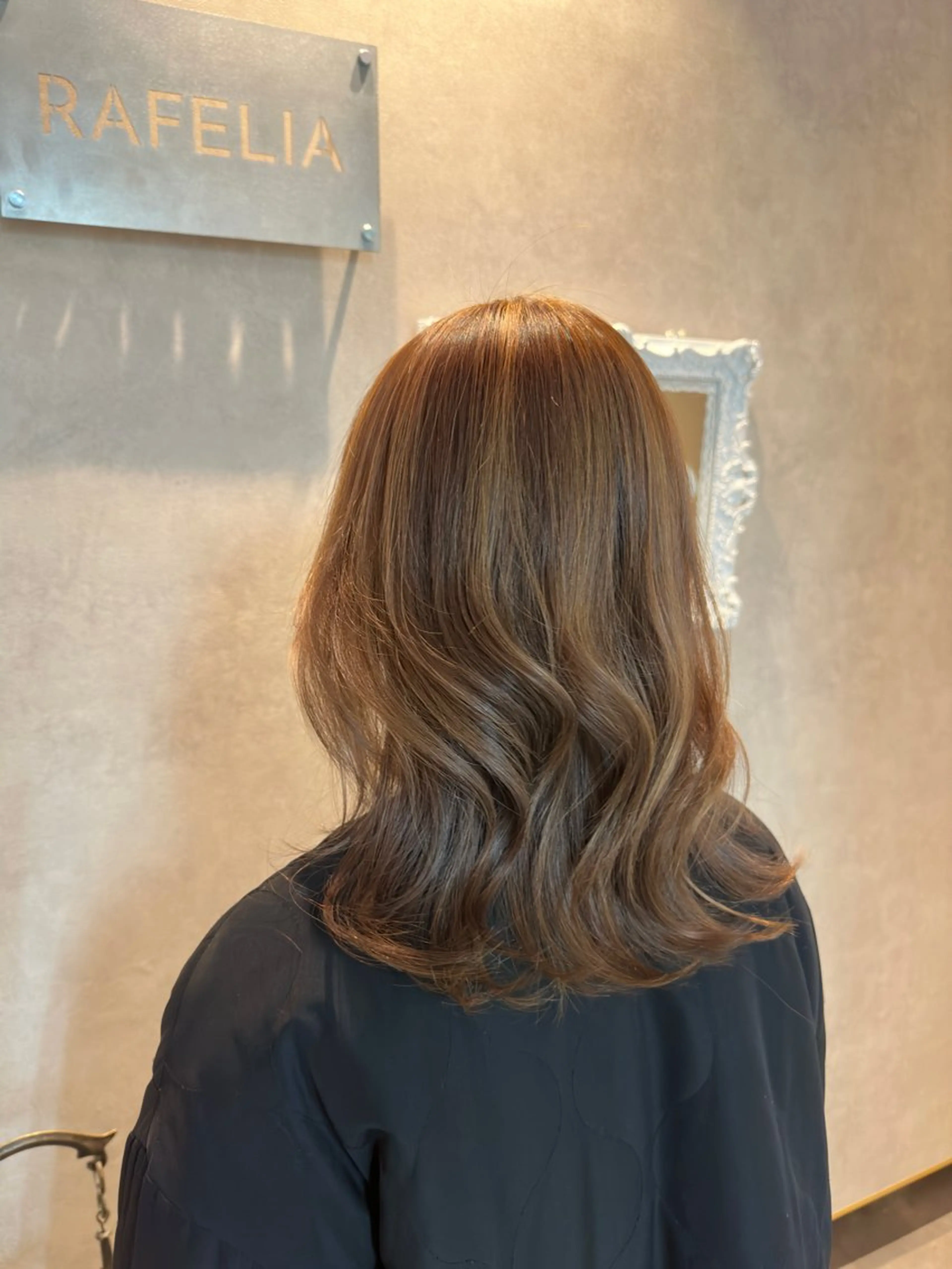 ミディアム ヘアカラー トリートメント uhiyama shotarouのヘアスタイル