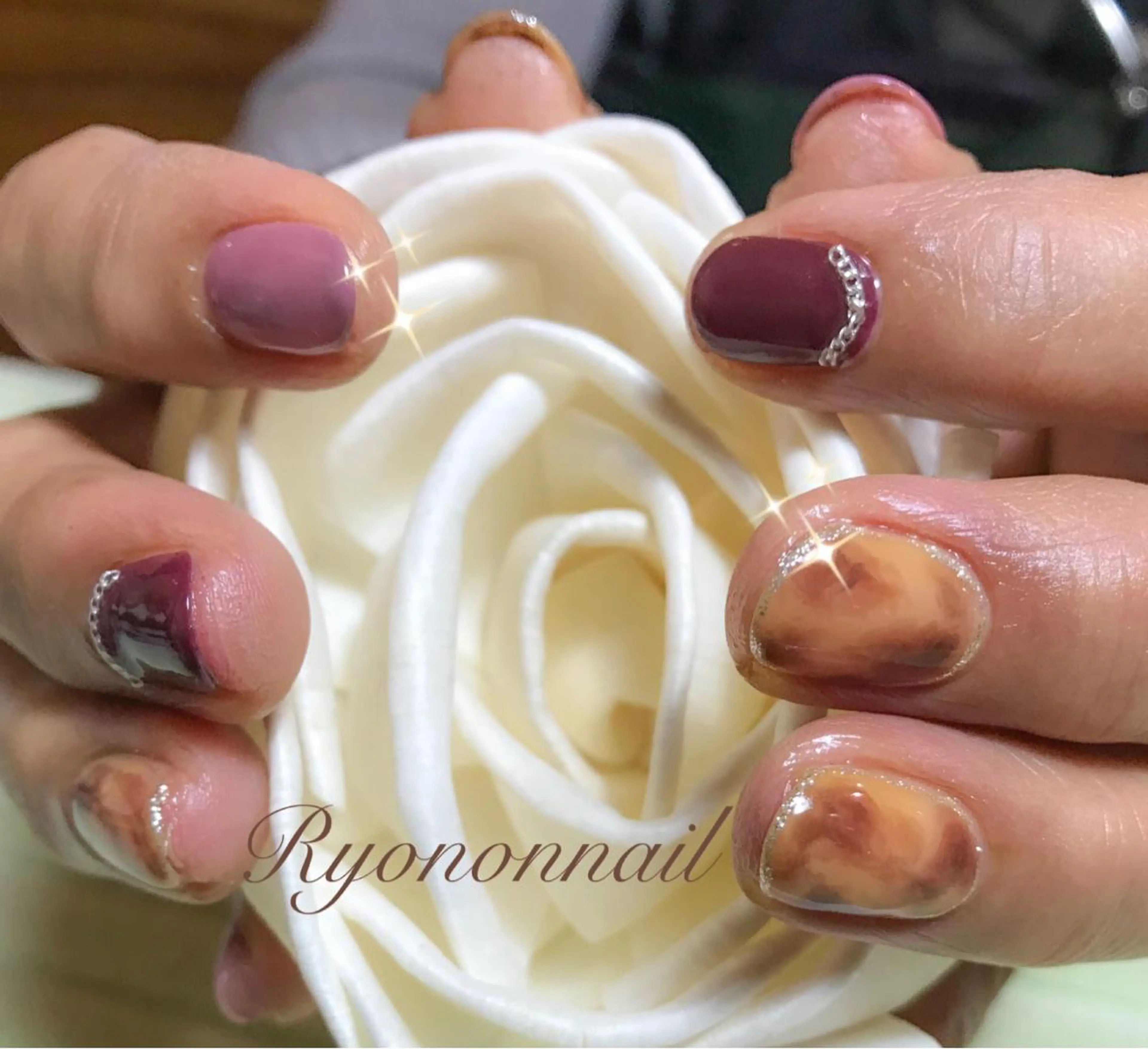 ネイル Ryononnail 上谷典子のネイルデザイン