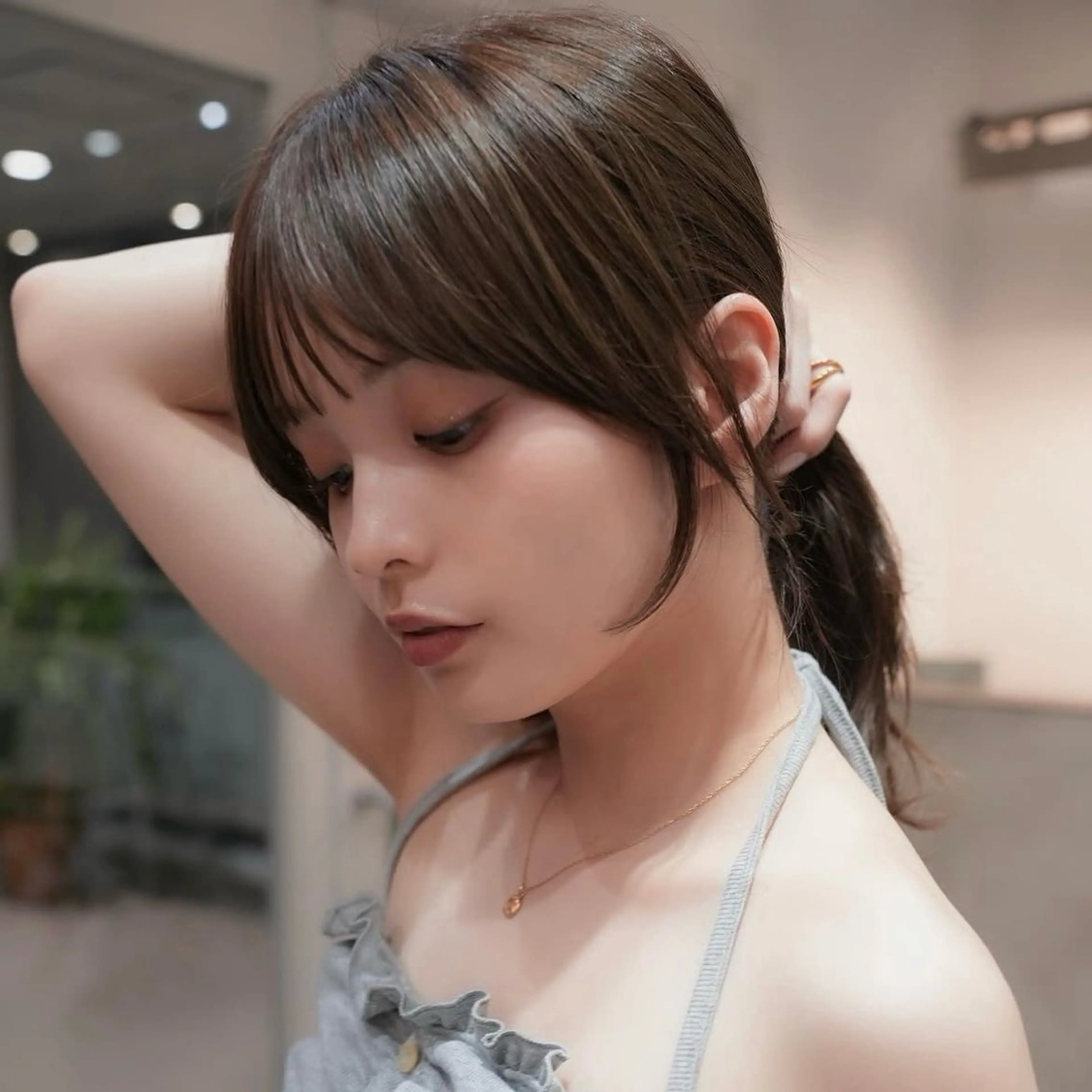 ロング 顔周りカット 🪄レイヤーカット／ IKUMI🌙のヘアスタイル