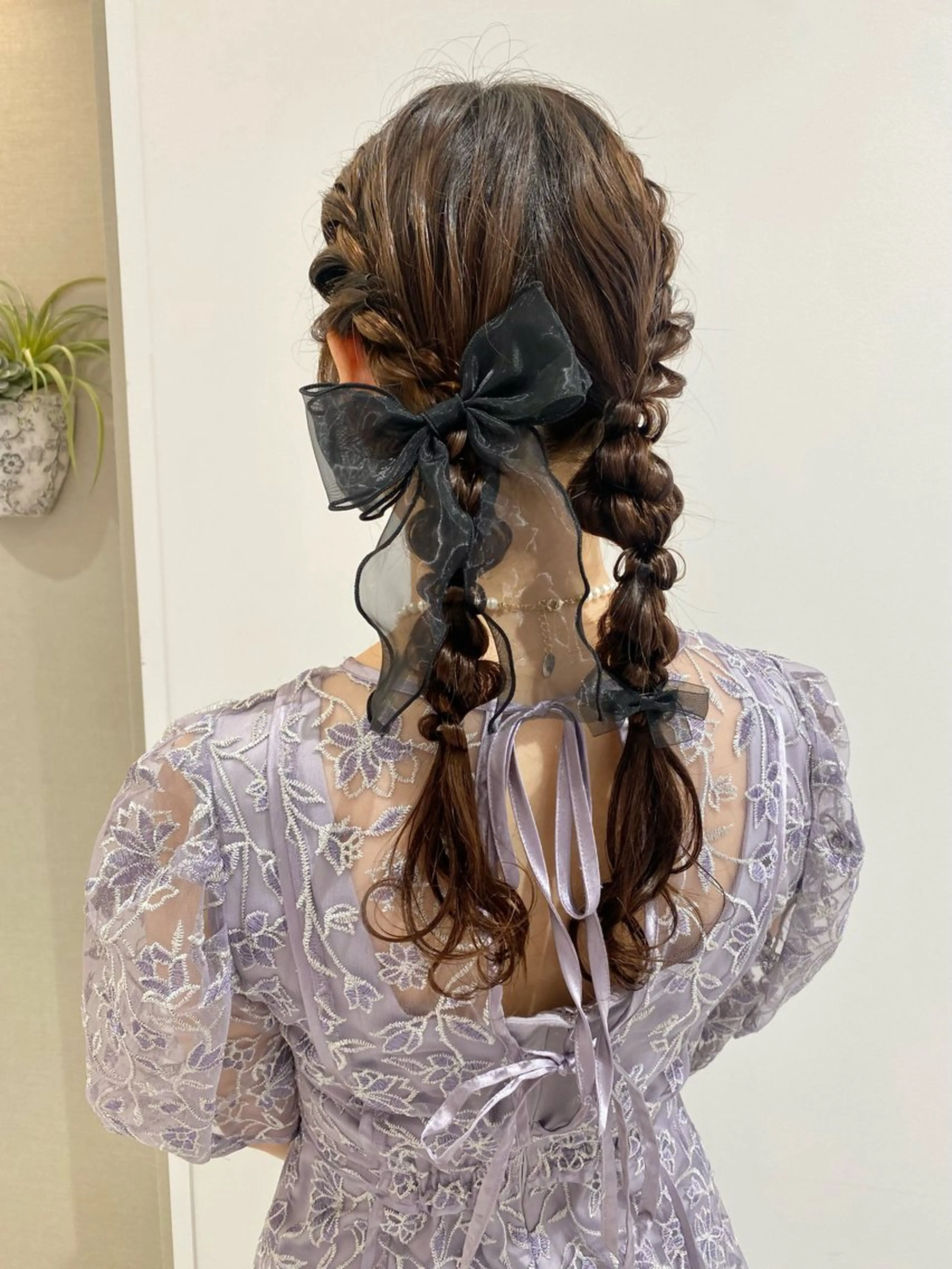 ロング ヘアアレンジ ヘアセット ベージュ/アレンジ /横浜/杉本千夏のヘアスタイル