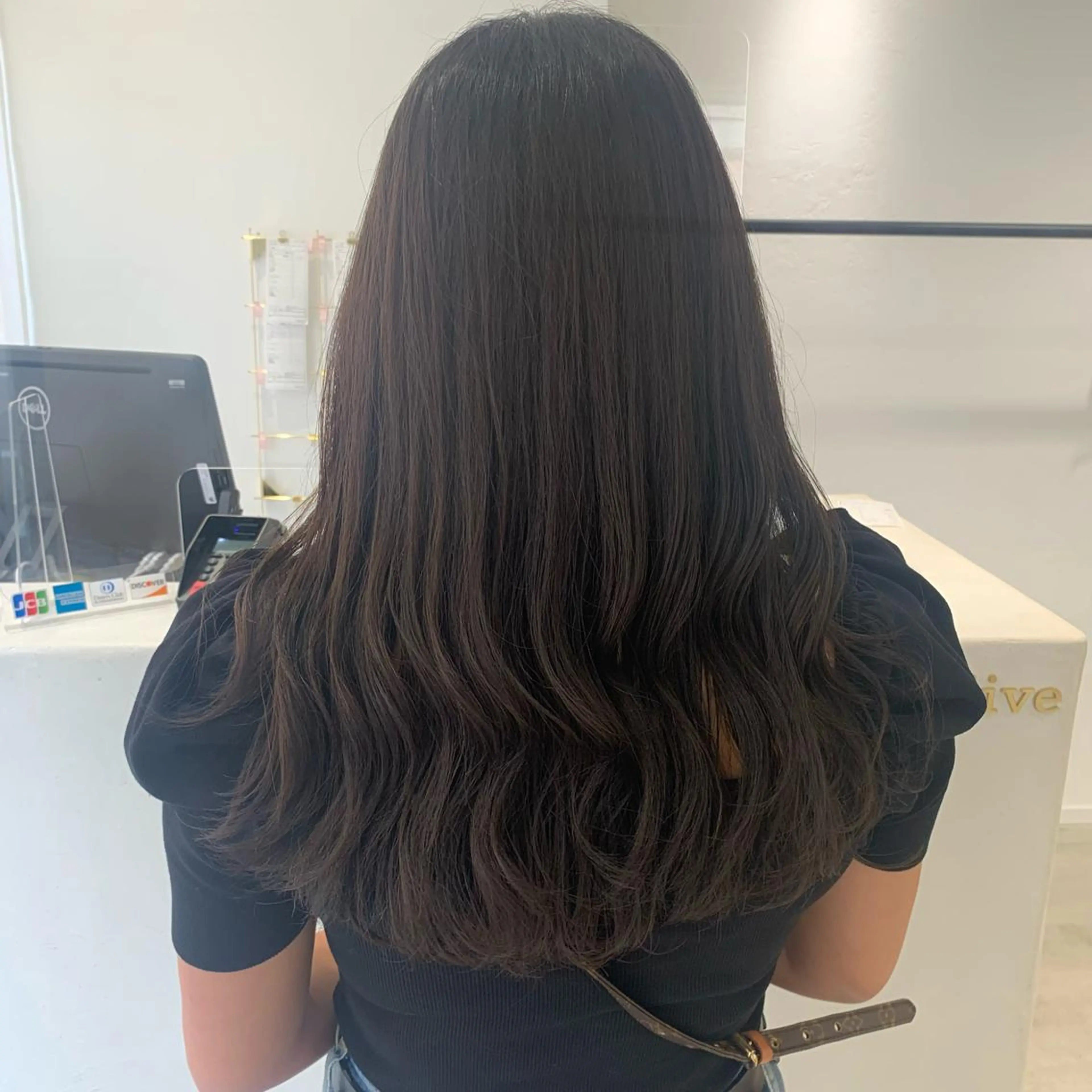 ロング カラー カット ヘアカラー トリートメント ボブ/美髪矯正 /佐藤　奈巳のヘアスタイル