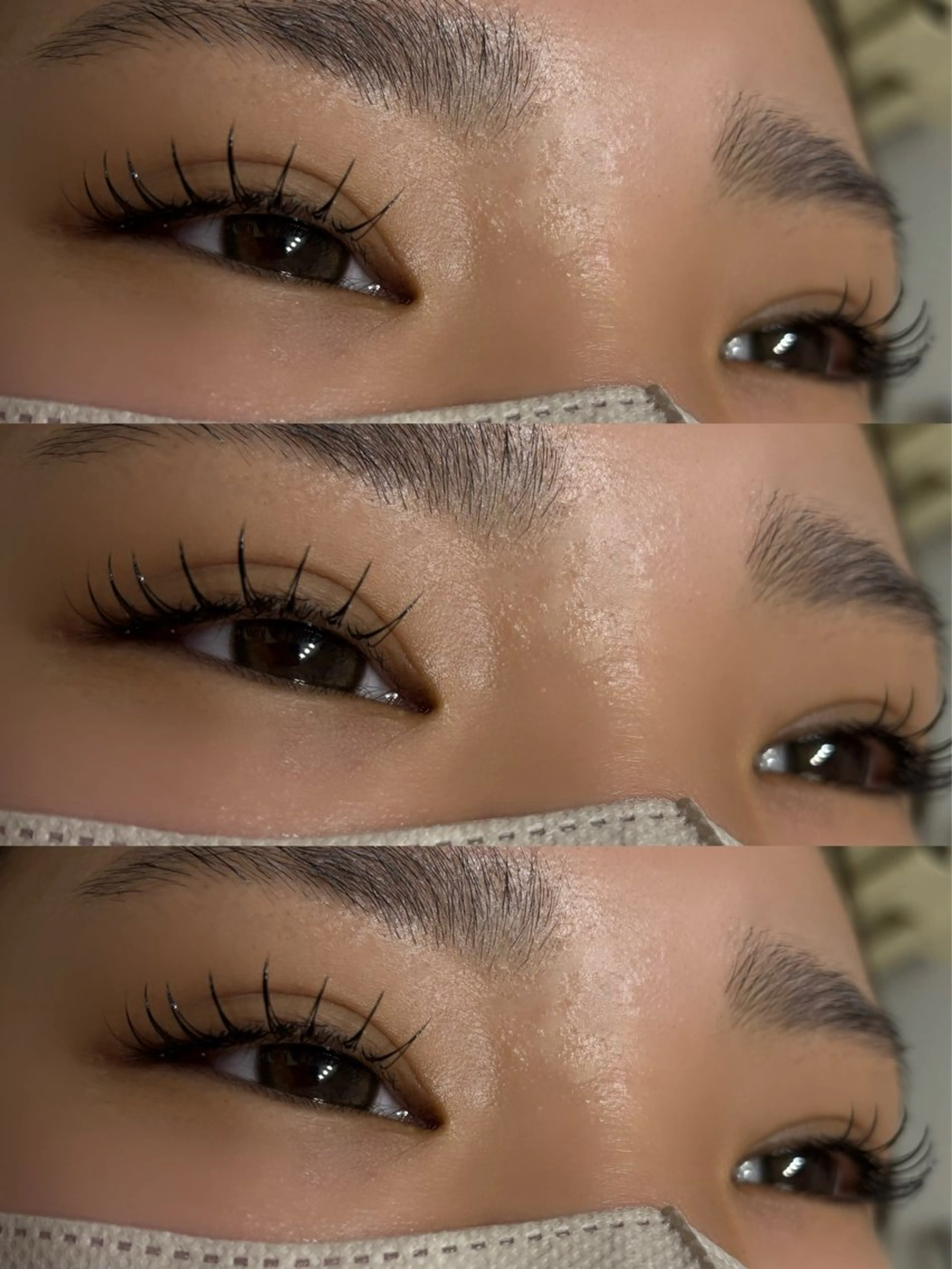 マツエク・マツパ 束感まつ毛 フラットラッシュ 沢田 愛里のマツエク・マツパデザイン