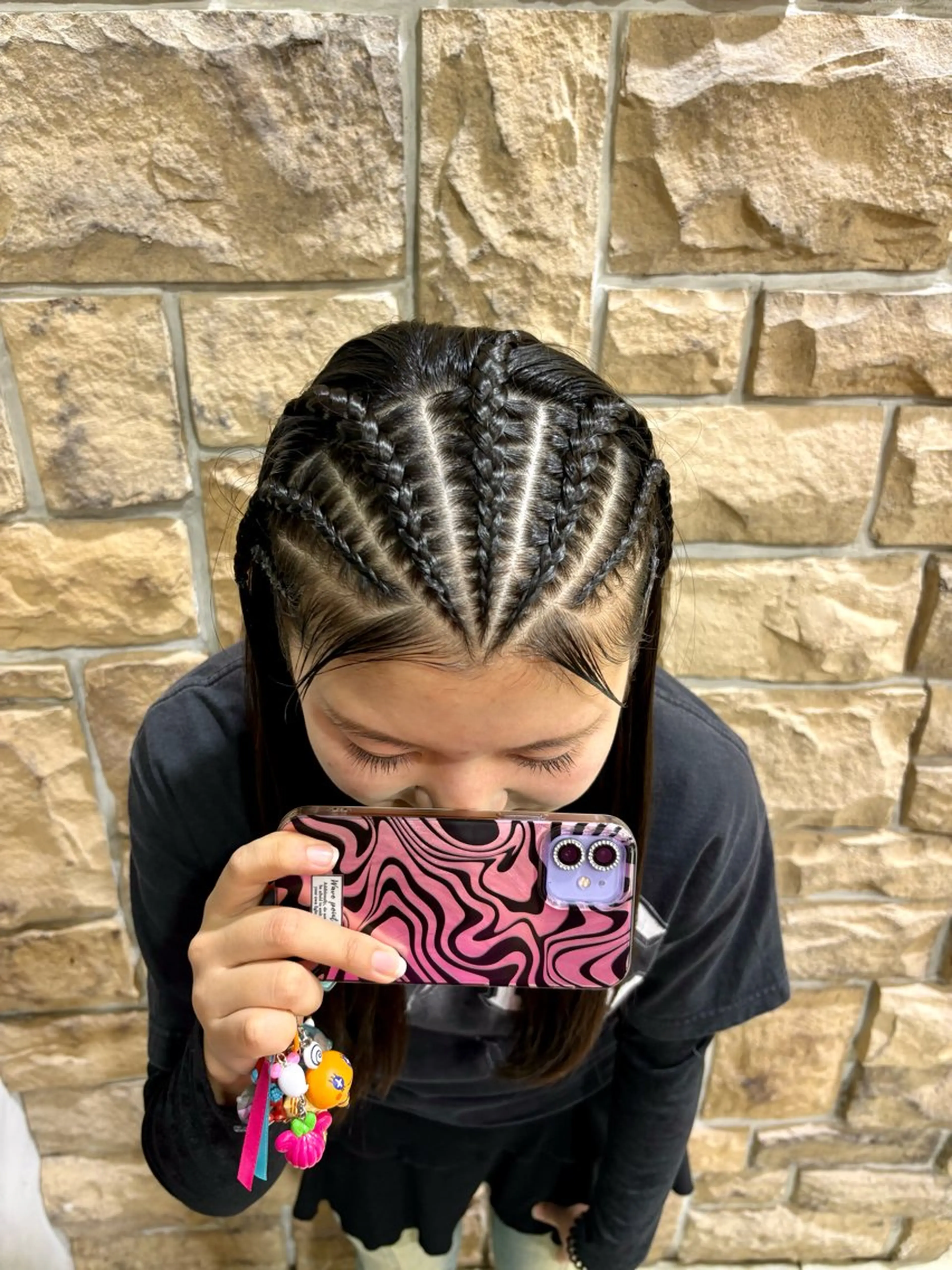 ロング ヘアアレンジ ヘアセット airi🌺カラー /特殊ヘア⛓️🖤のヘアスタイル