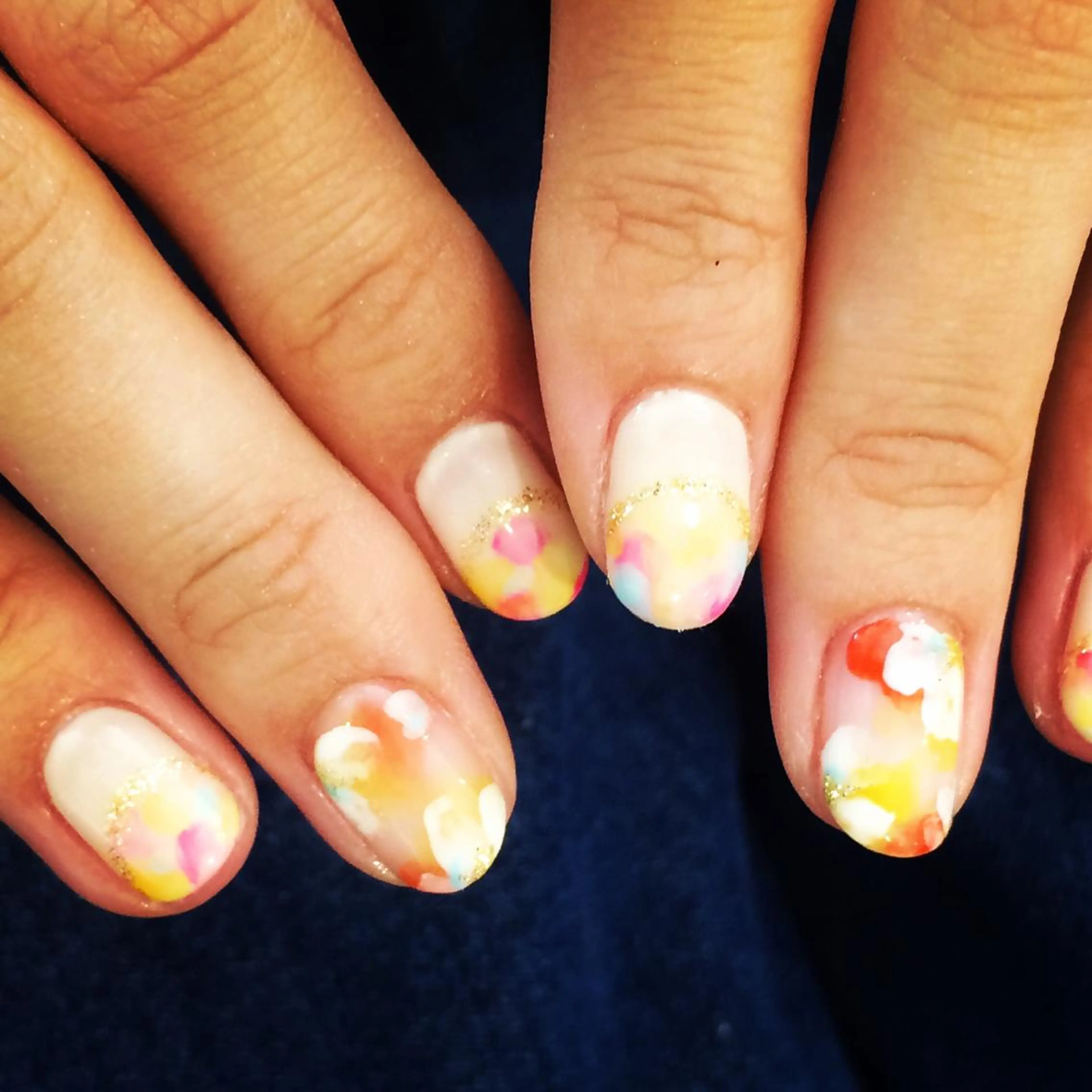 ネイル 持ち込み M nail はやまうららのネイルデザイン