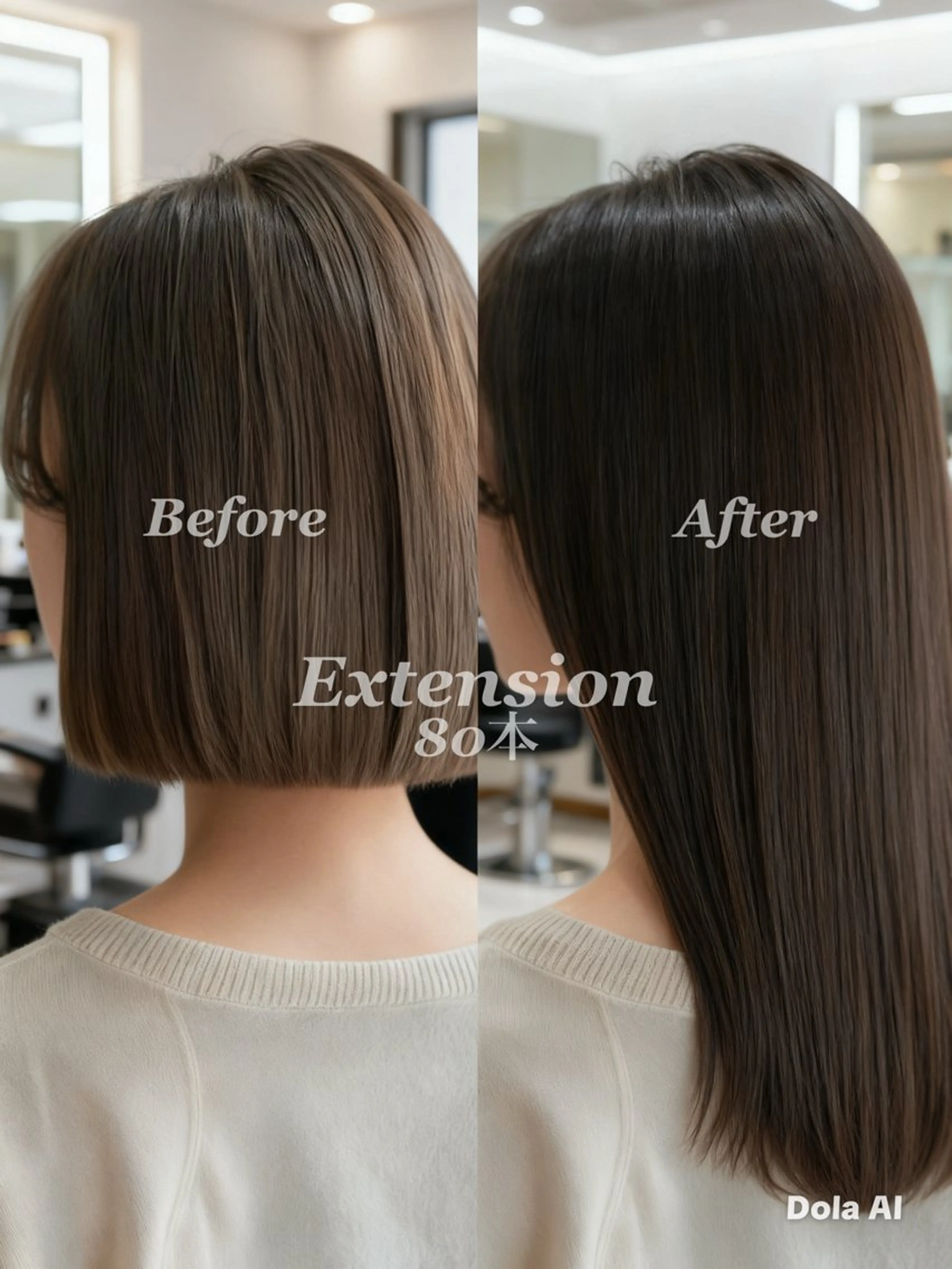 ロング エクステ 艶カラー/エクステ/ 藤原リックのヘアスタイル