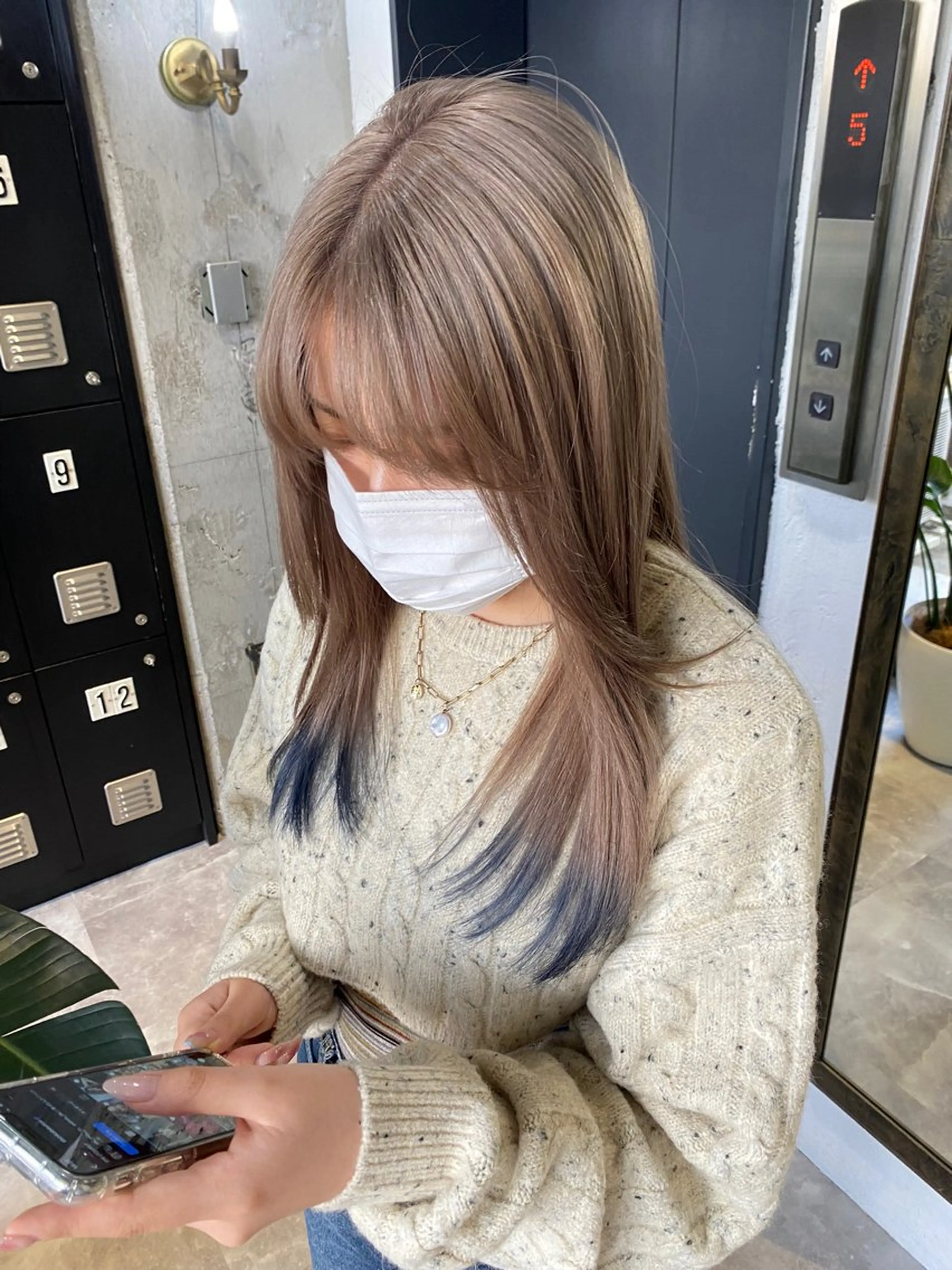 ⚠️2回目以降限定⚠️ケアブリーチダブルカラー➕3STEPトリートメント➕コテ巻き🎀の写真