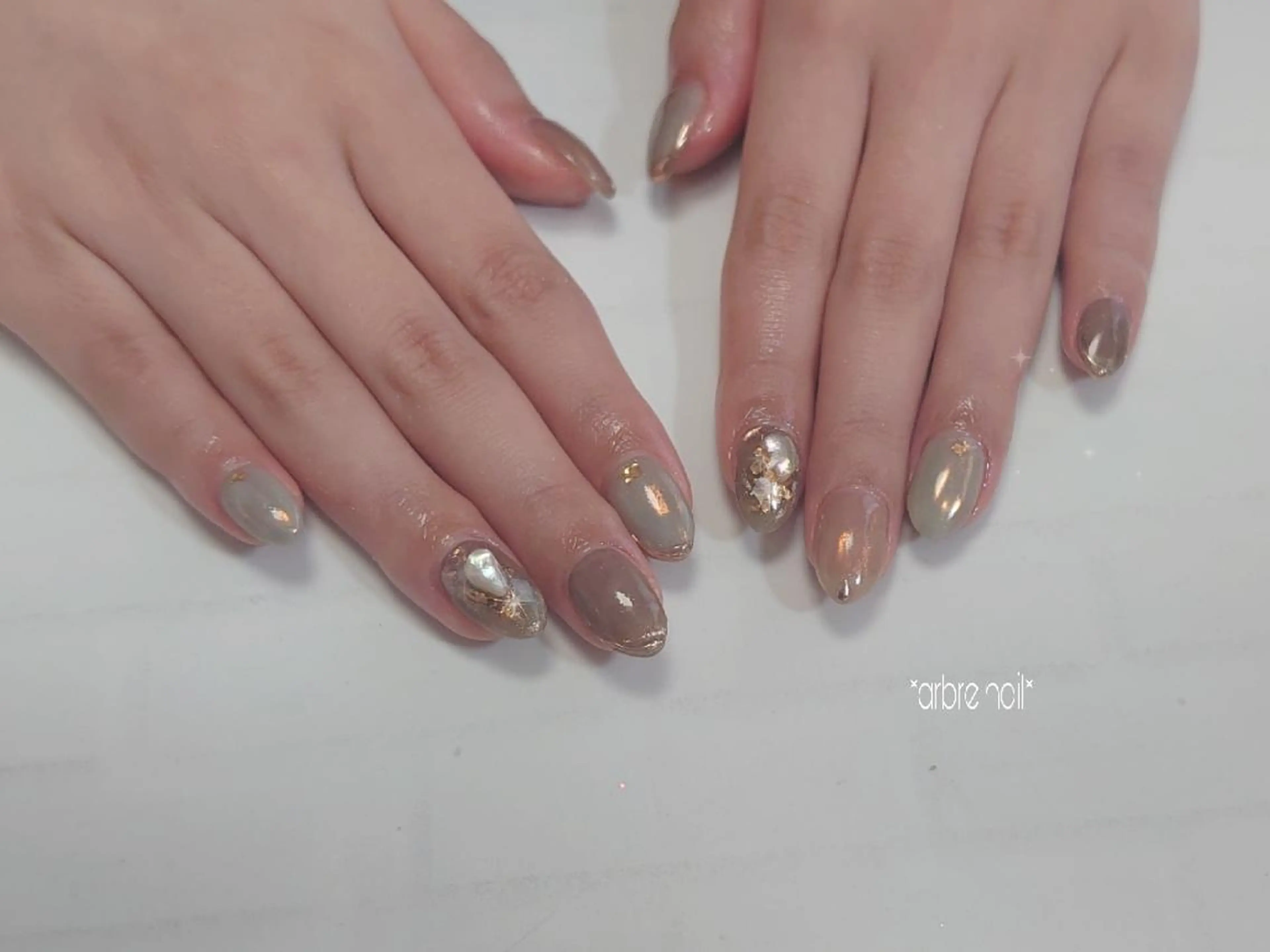 ネイル ✯.。 arbre  nail 。✯.のネイルデザイン