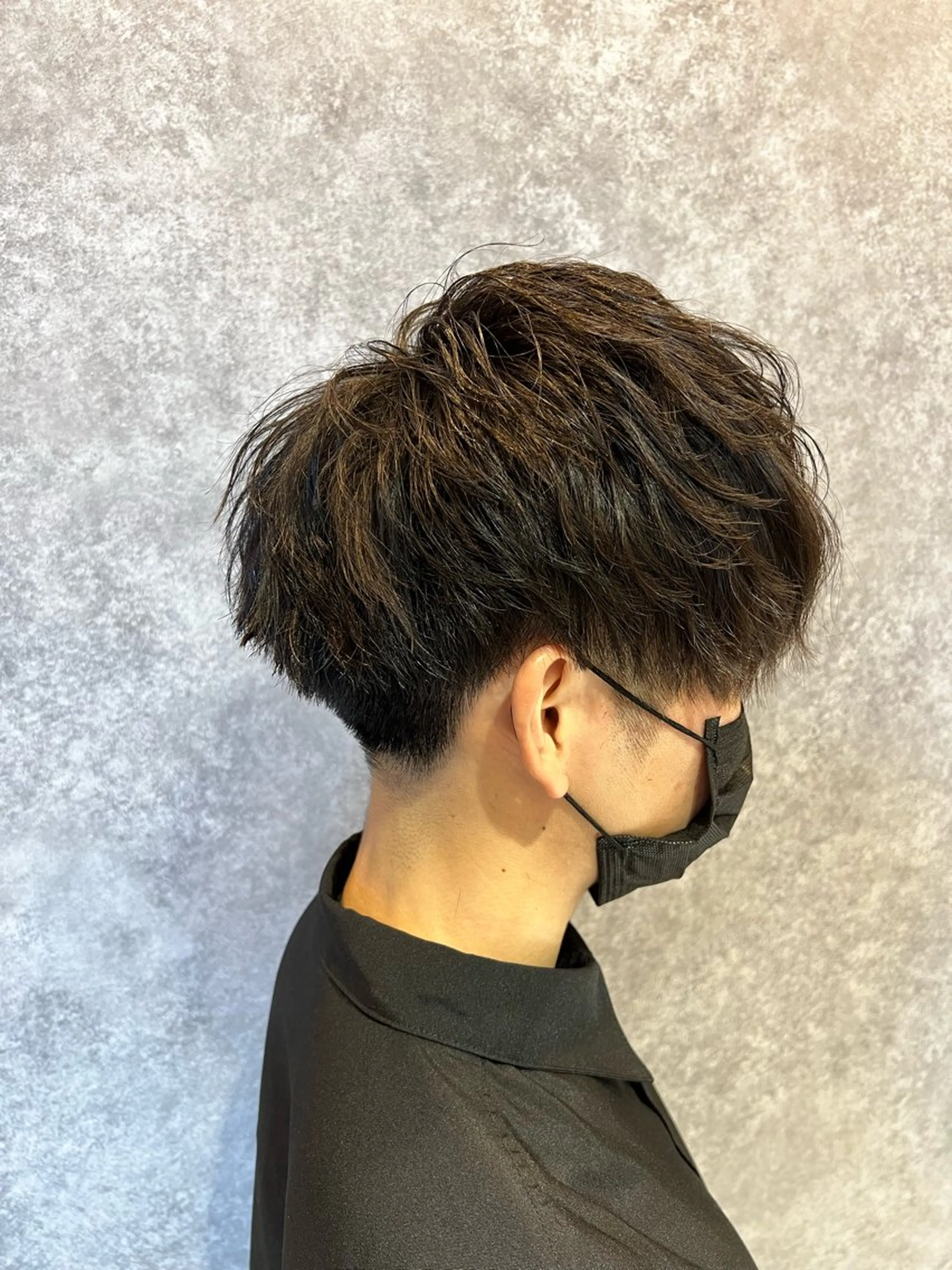 ショート メンズ ルクール喜多町店 コムロのヘアスタイル