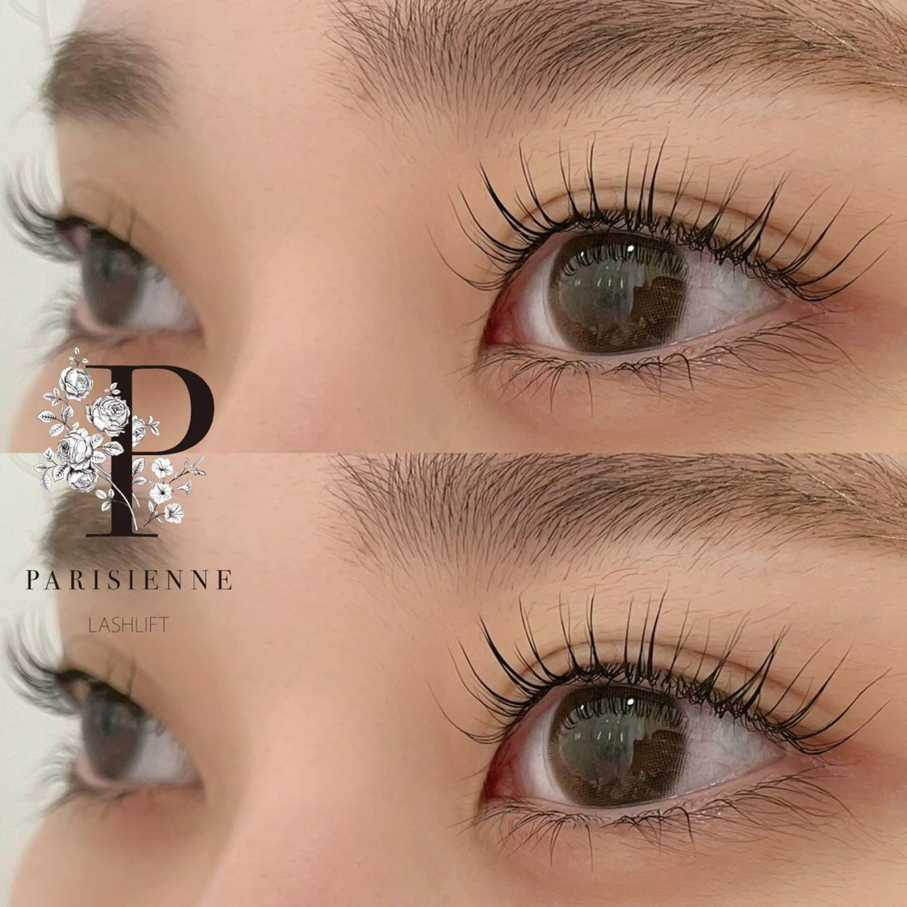 マツエク・マツパ パリジェンヌラッシュリフト フラットラッシュ/ LEDマツエク/石原のマツエク・マツパデザイン