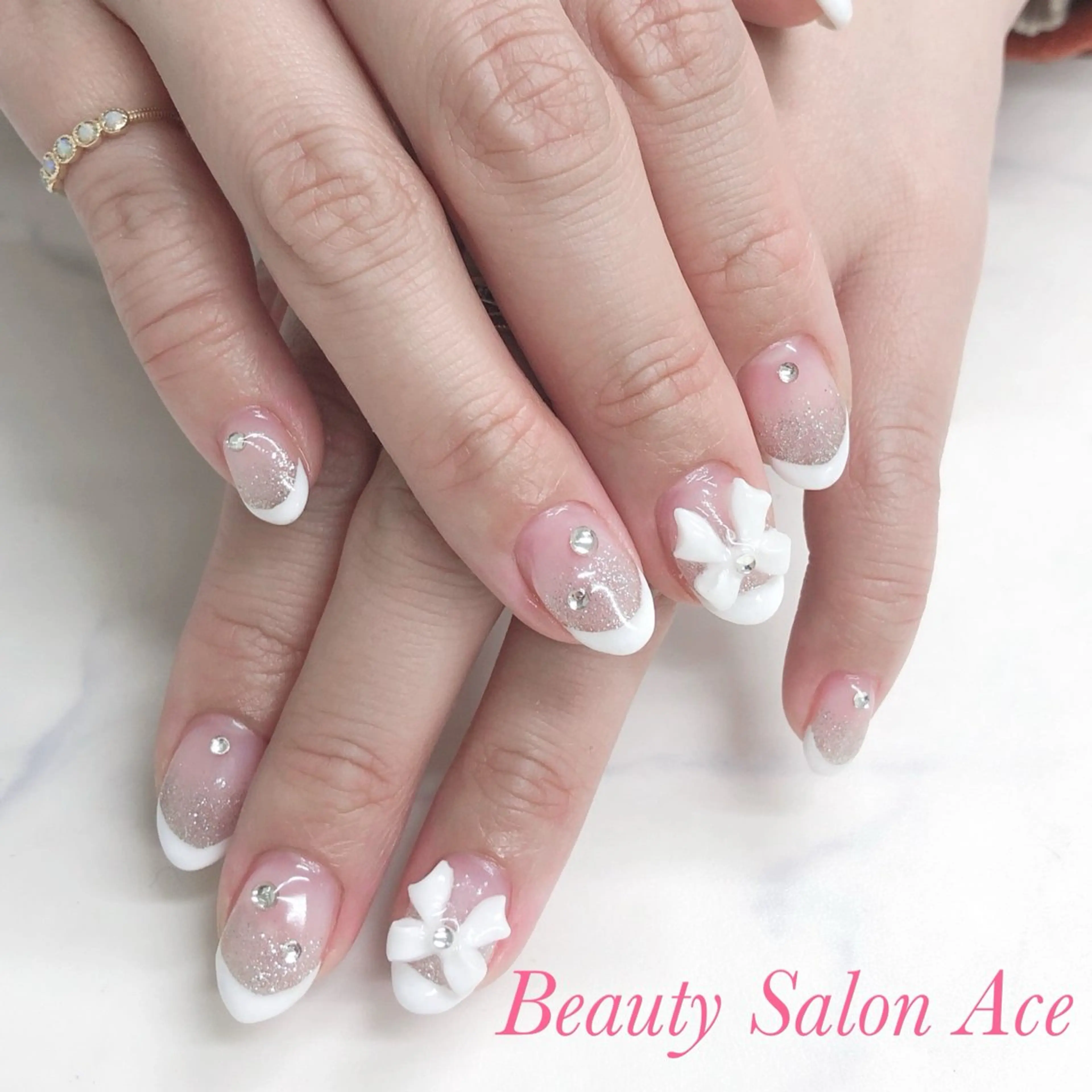 人気No.1✨初回ソフトジェルオフ込み♡定額デザイン¥5800(手描きデザイン、チークネイル、ワンホンデザインなど)の写真