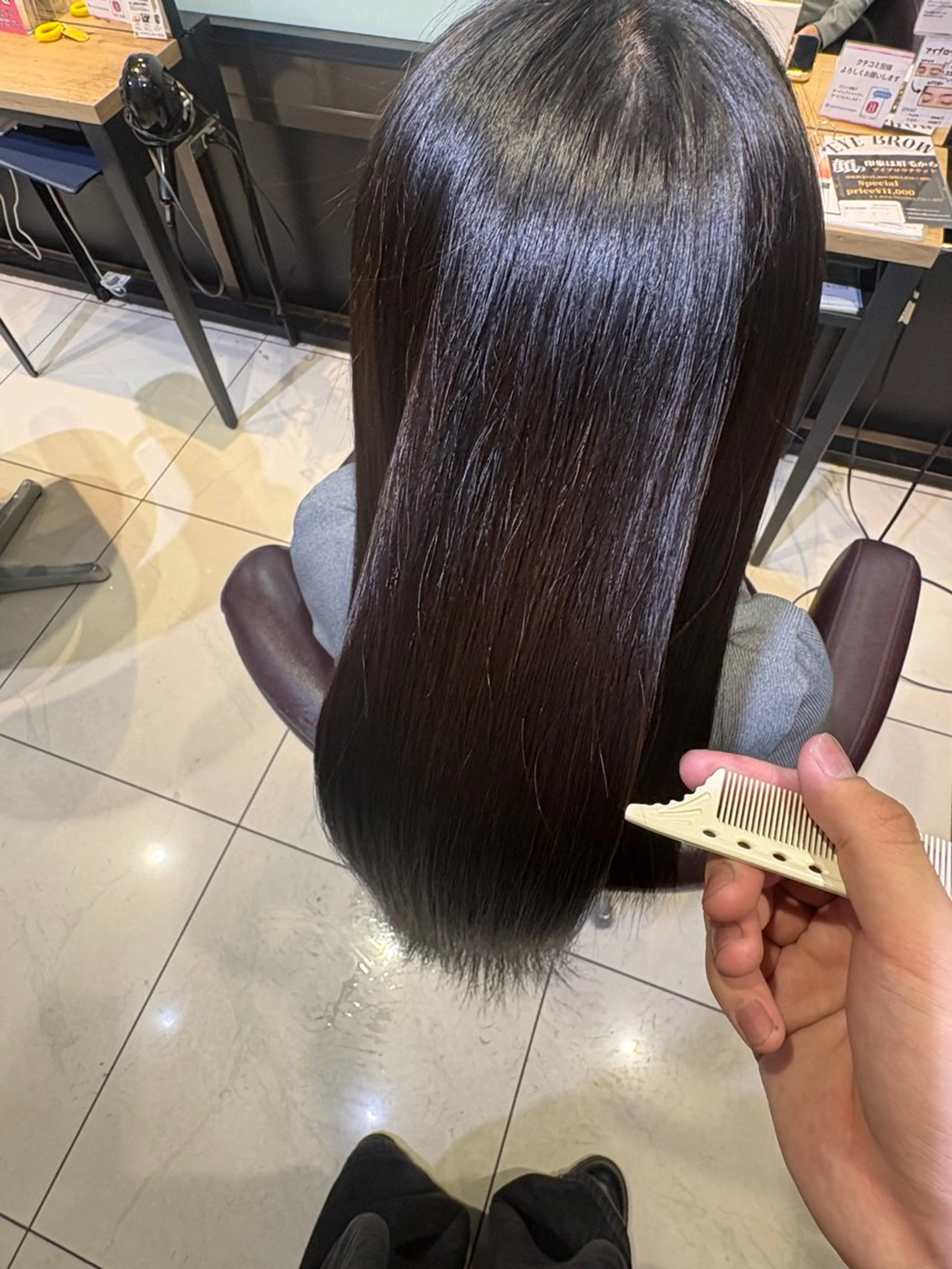 カラー ヘアカラー 🫧韓国ツヤカラー /有馬🫧のヘアスタイル