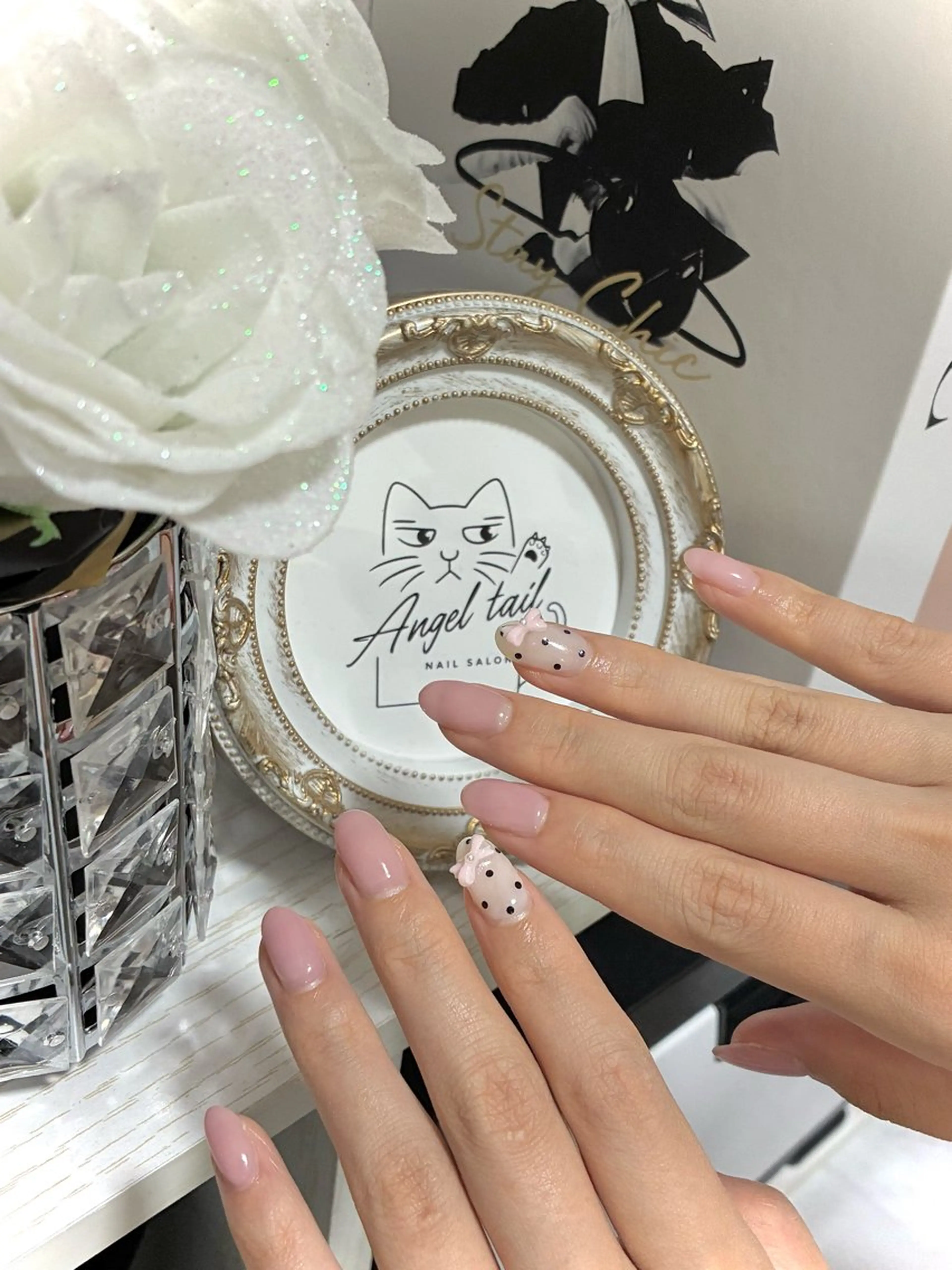 ネイル ハンドネイル Angel tailのネイルデザイン