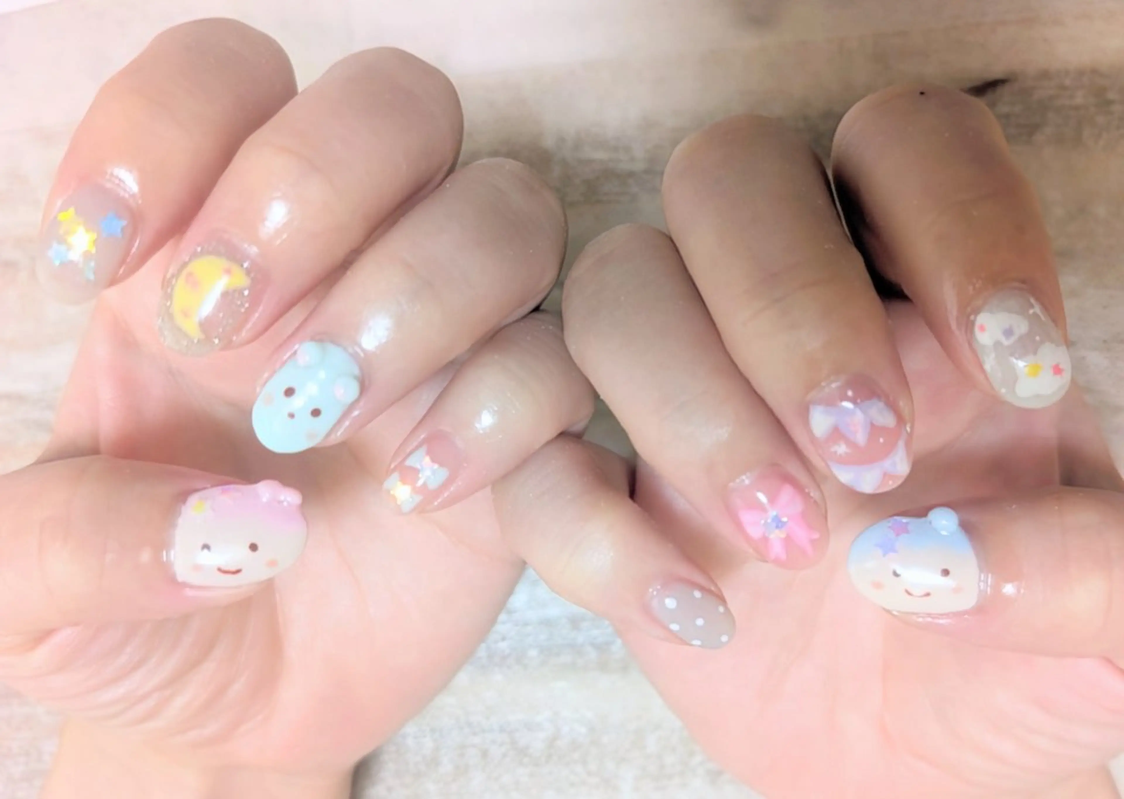 ネイル 持ち込み NailSalon Ne-Neのネイルデザイン