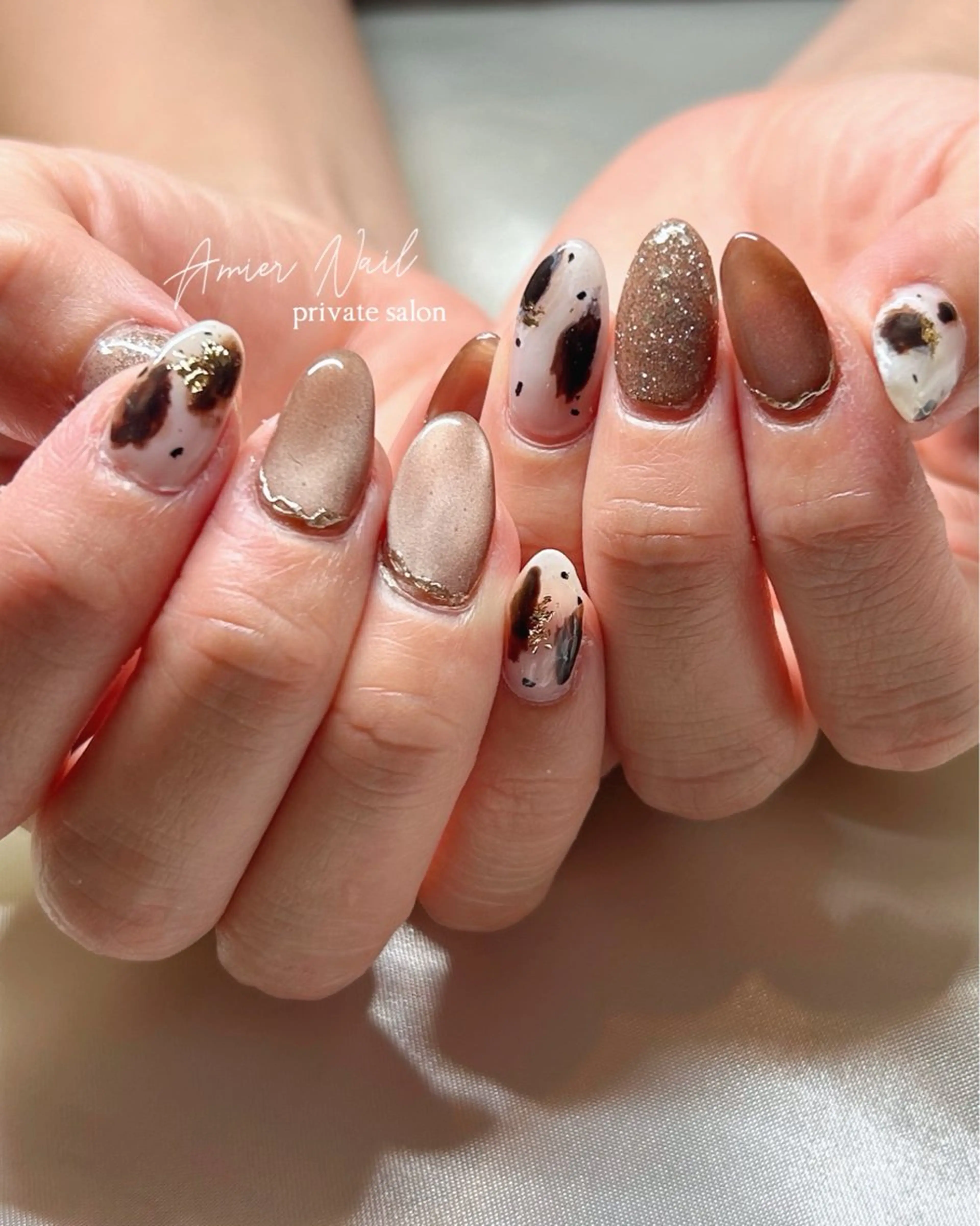 ネイル ハンドネイル エメネイル所属・Amier Nailのネイルデザイン