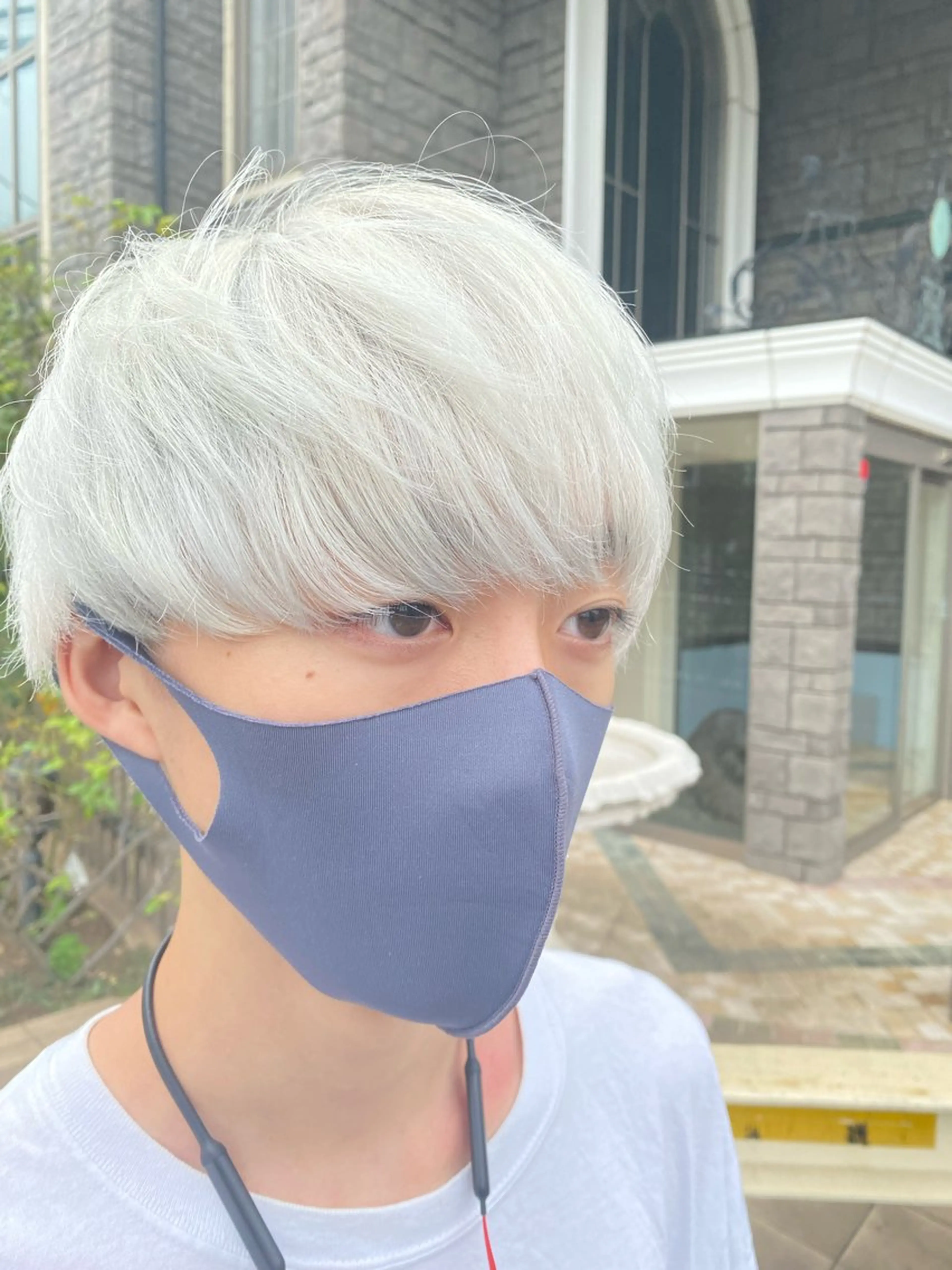 メンズ カラースペシャリスト ・齊藤 羽瑠輝のヘアスタイル