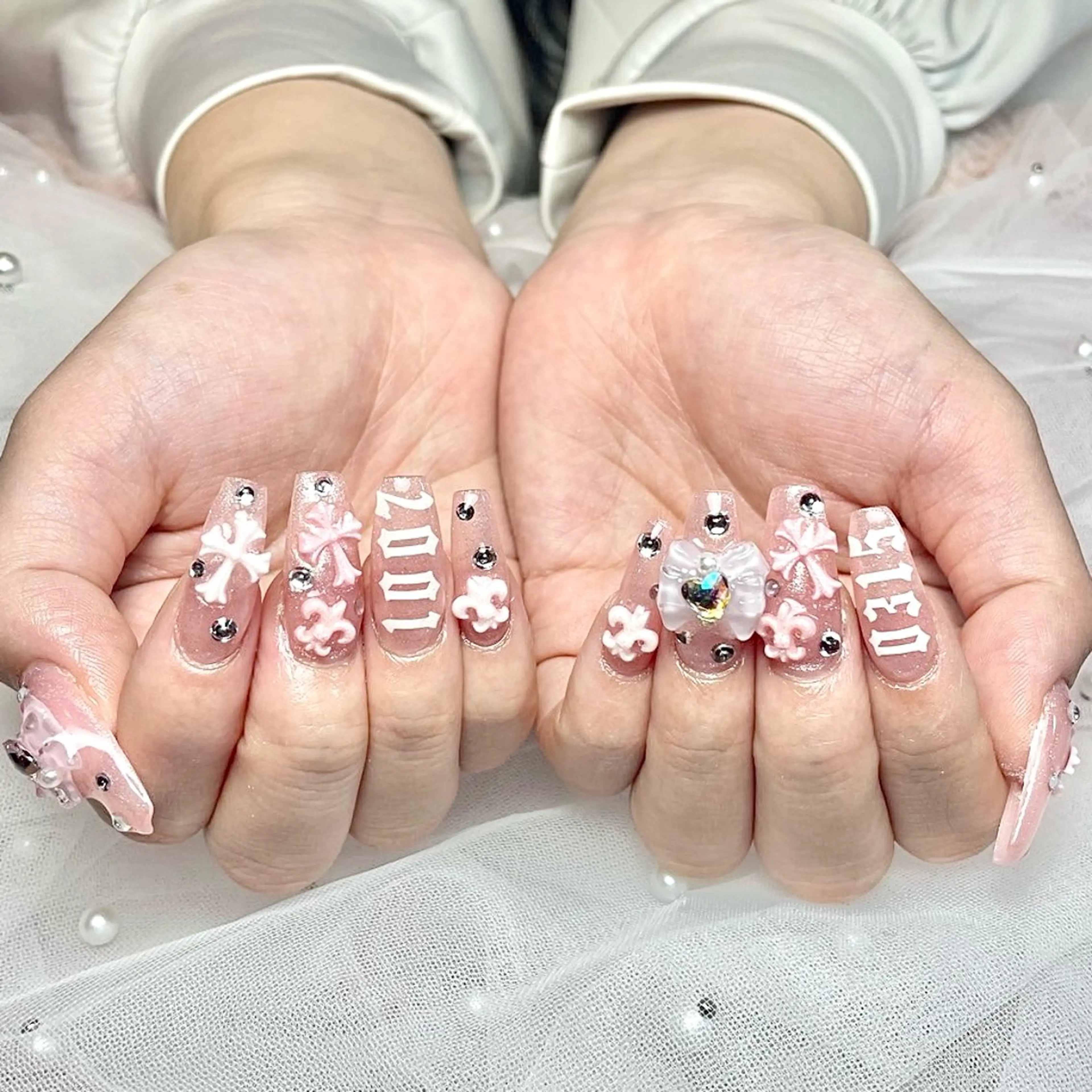 ネイル ハンドネイル ピンキー 池田公園店のネイルデザイン