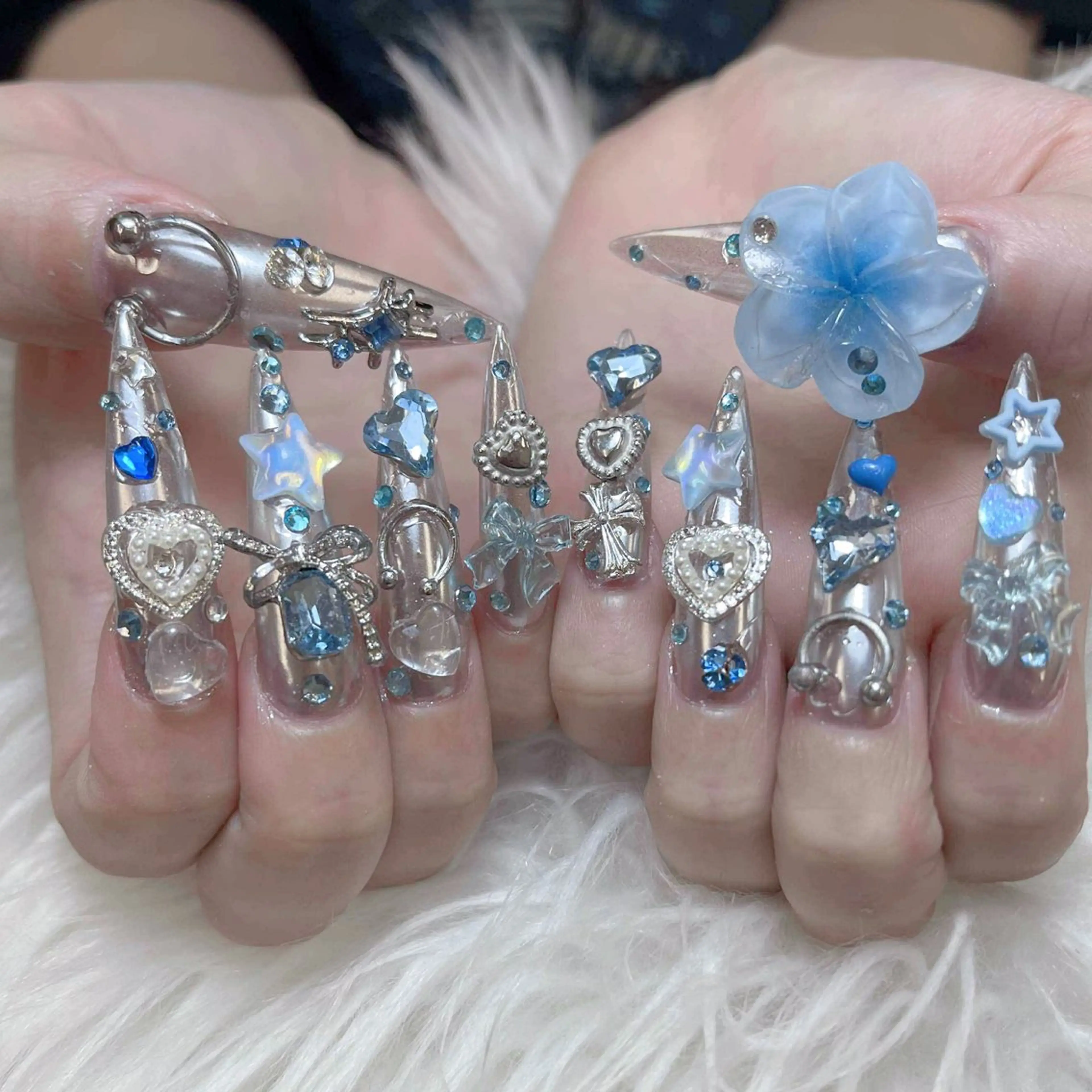 ネイル ハンドネイル ANH NAIL ゴテゴテ専門店💎のネイルデザイン