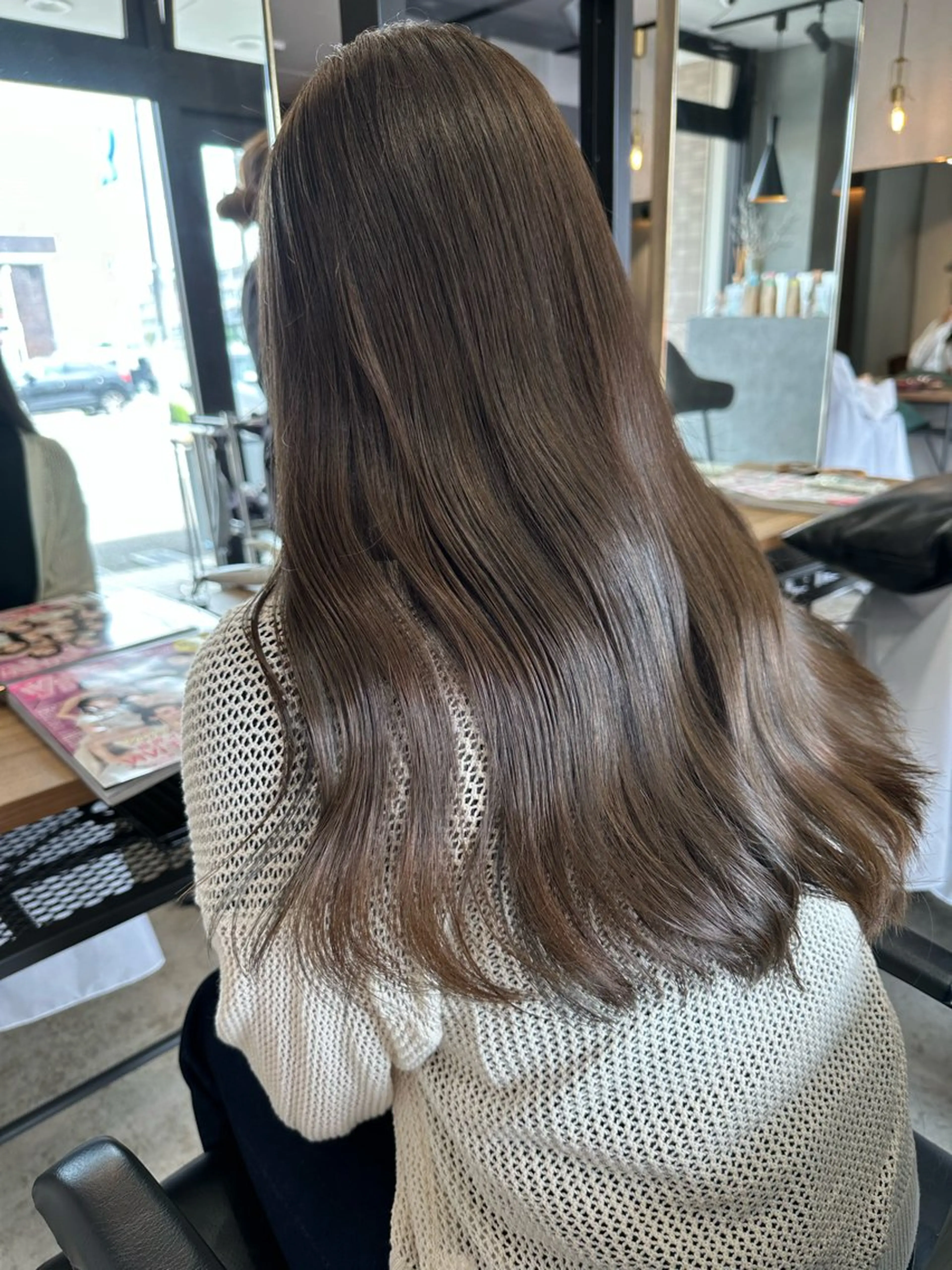 ロング カラー カット ヘアカラー トリートメント 🍀石川尚之🍀 HELIMのヘアスタイル