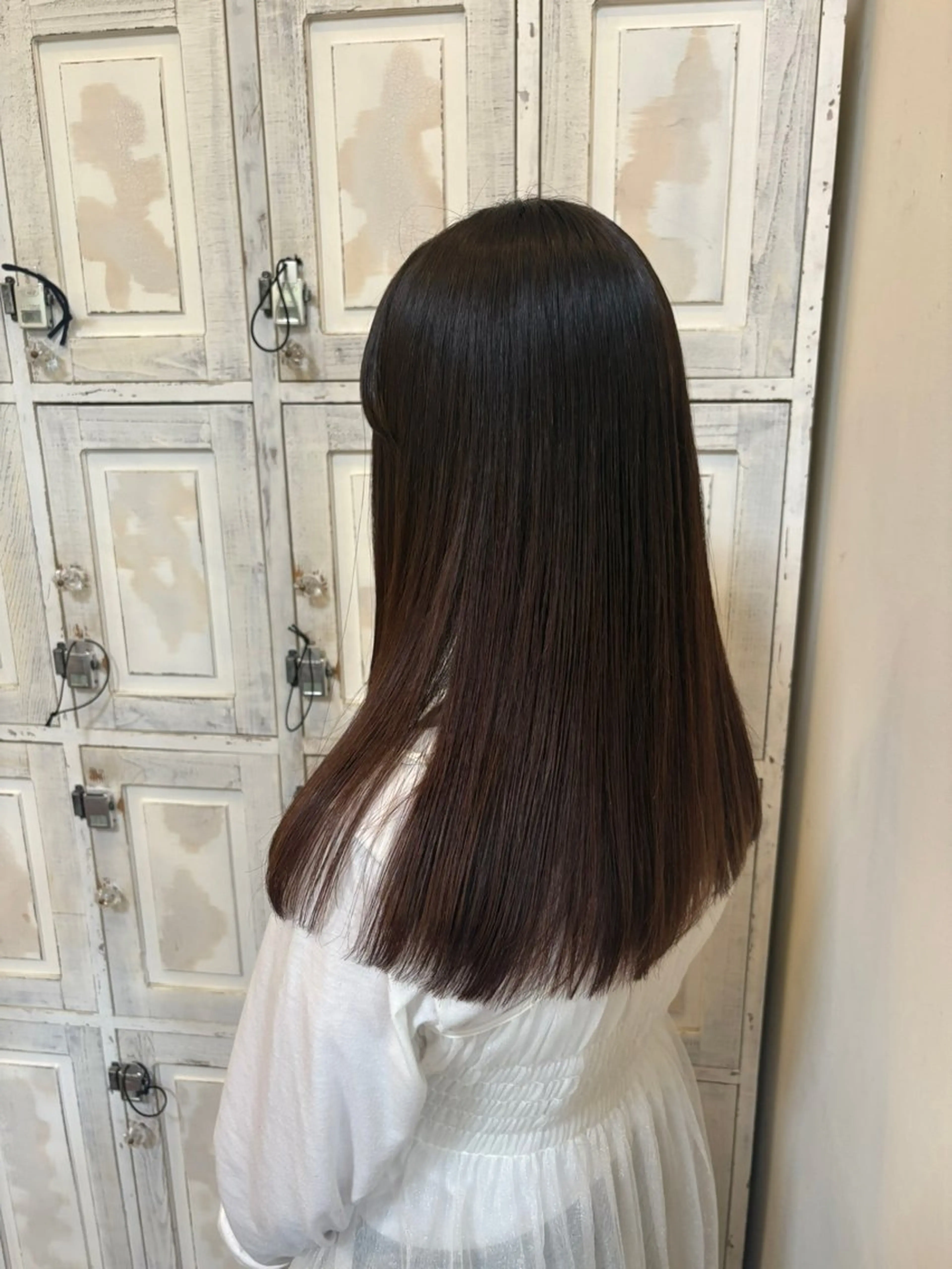 ロング パーマ ルプラボウ/中村潤菜 /ボブヘアのヘアスタイル