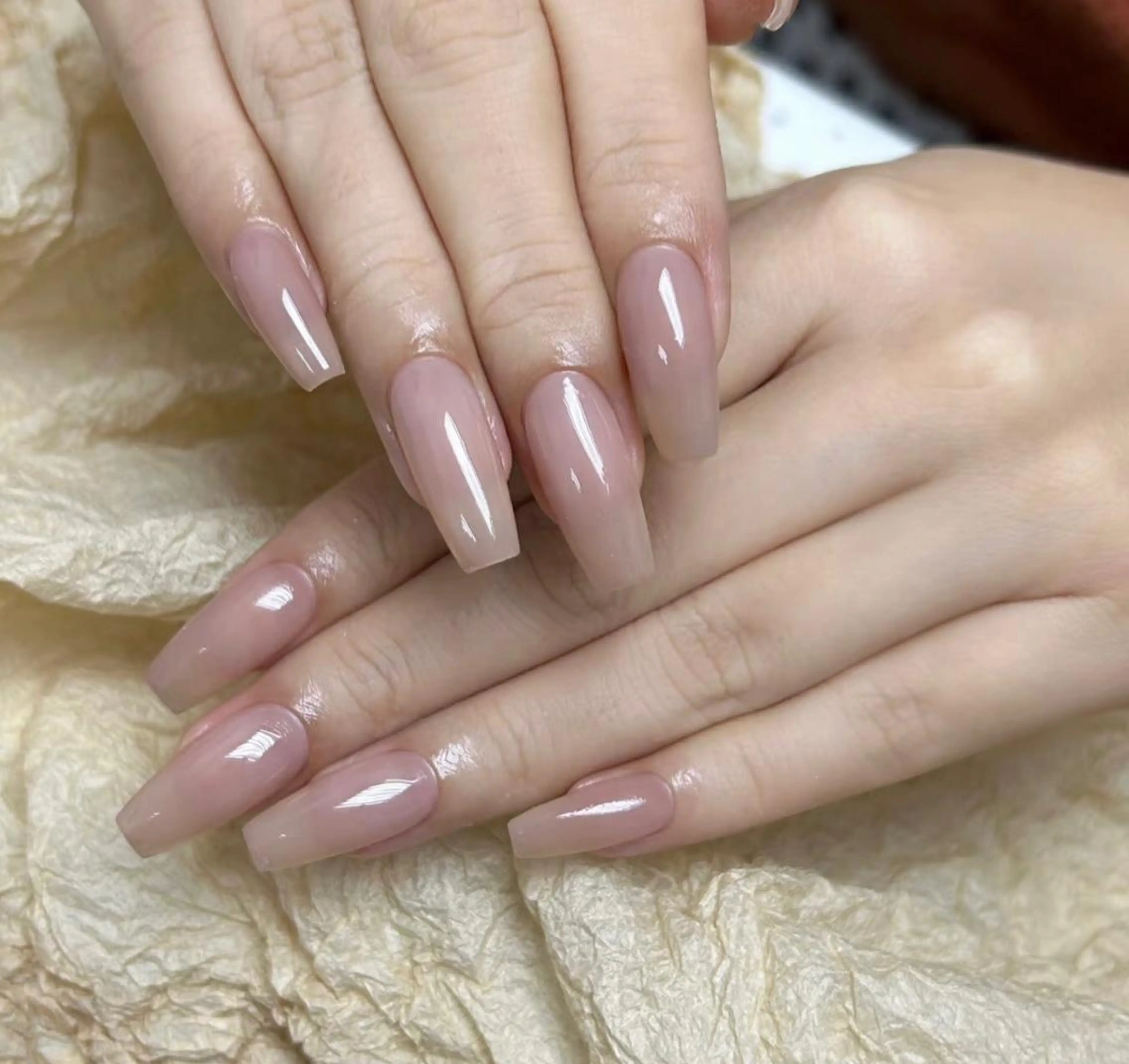 ネイル ハンドネイル By moonネイル 🌷ワンホン/韓国風のネイルデザイン