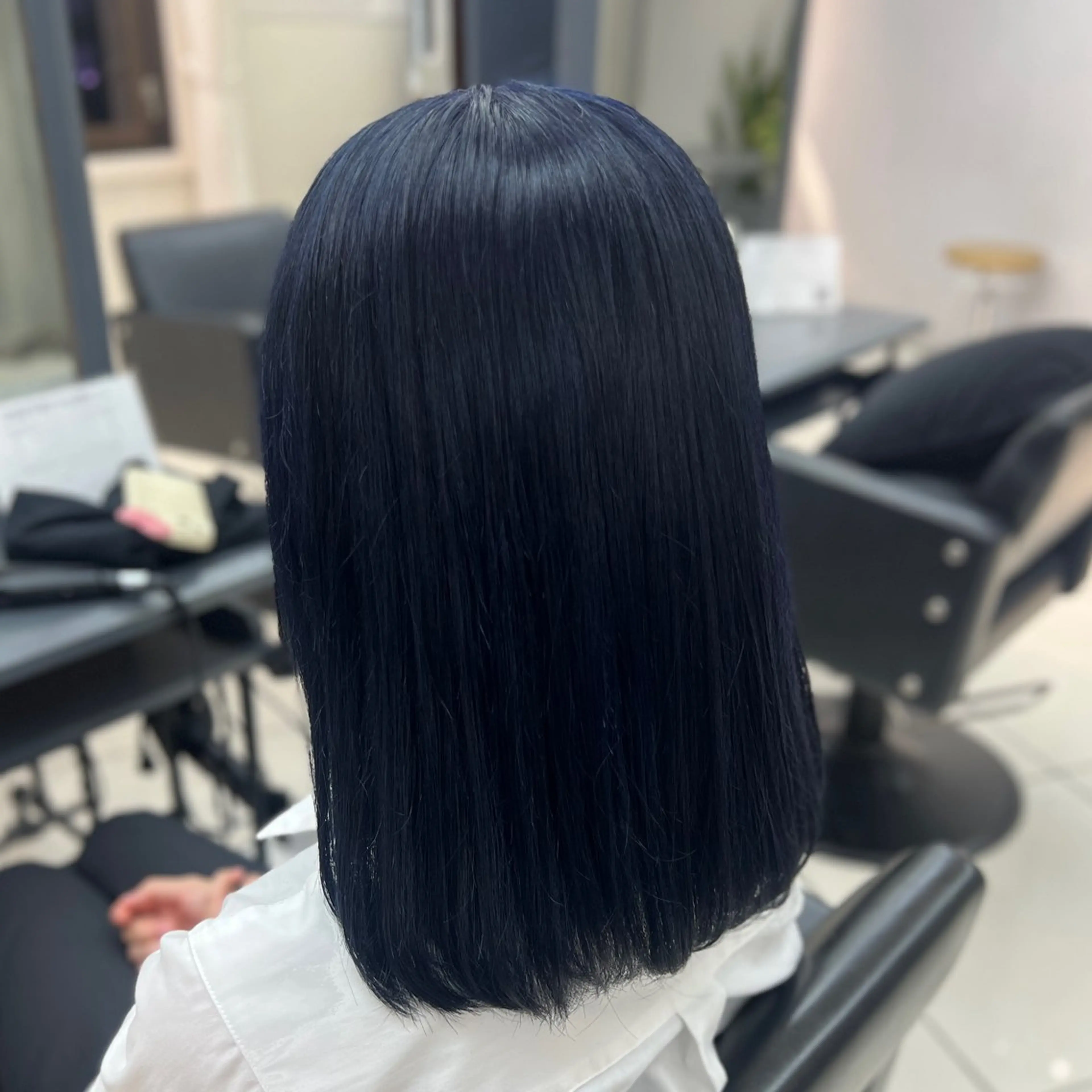 セミロング vain　渋谷【ヴェイン シブヤ】所属・透明感カラー / Rio👶🏻💞のヘアスタイル