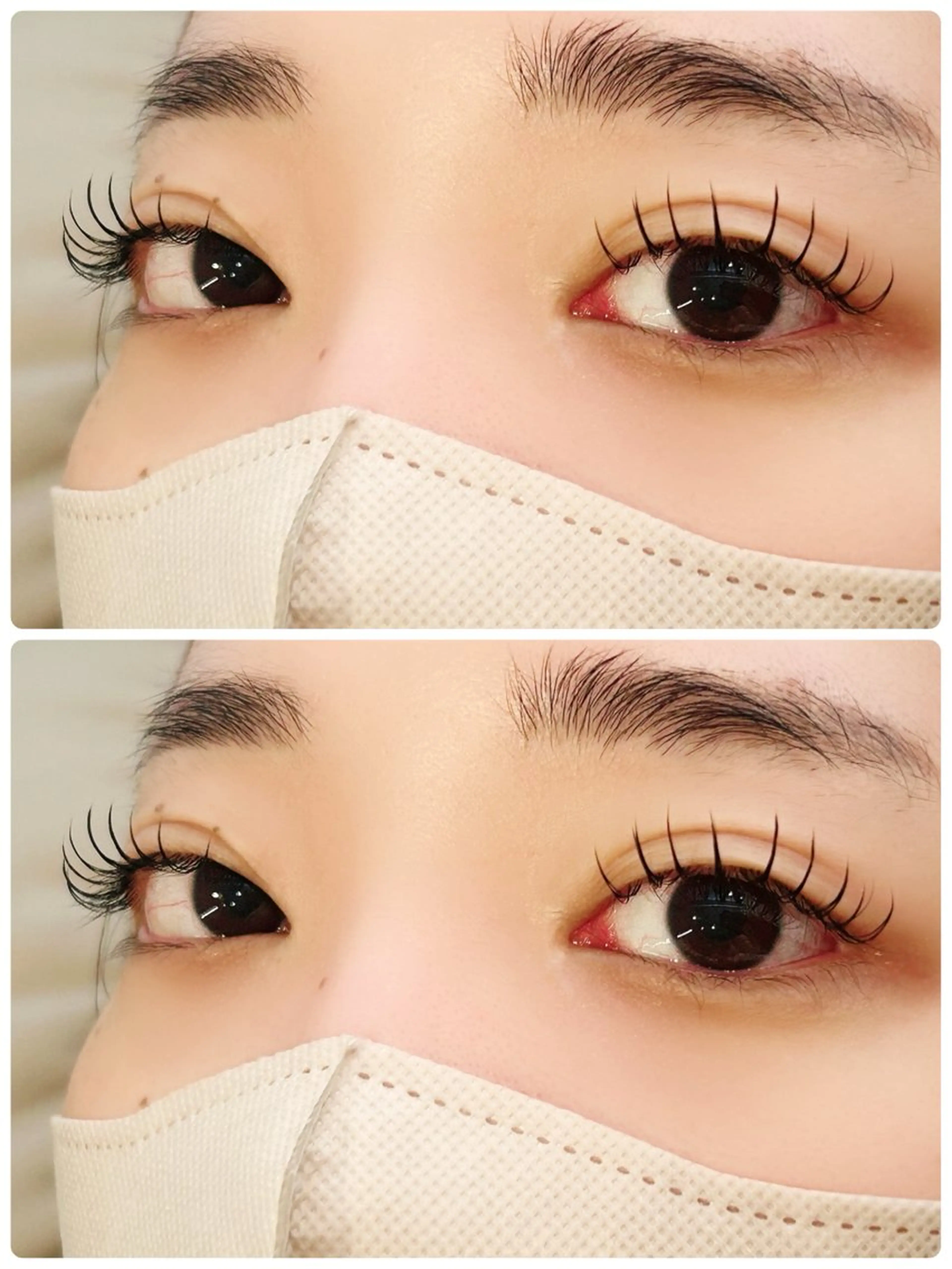 マツエク・マツパ 束感まつ毛 フラットラッシュ マツエク バインドロック🦋 アンドヘルシーのマツエク・マツパデザイン