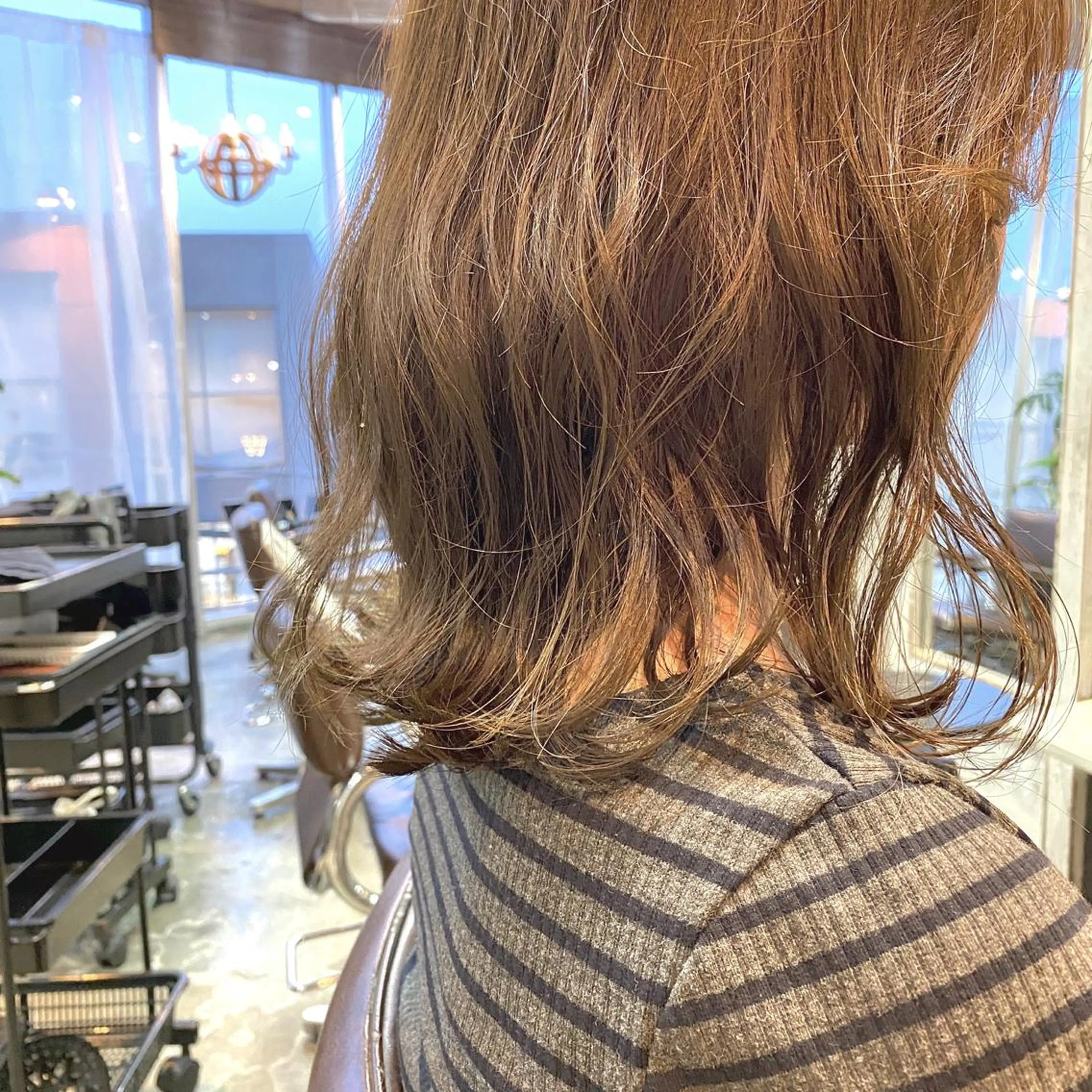 ミディアム カラー ヘアアレンジ カット ヘアカラー トリートメント ヘッドスパ 【ダメージレス施術】 【透明感】北村 拓也のヘアスタイル