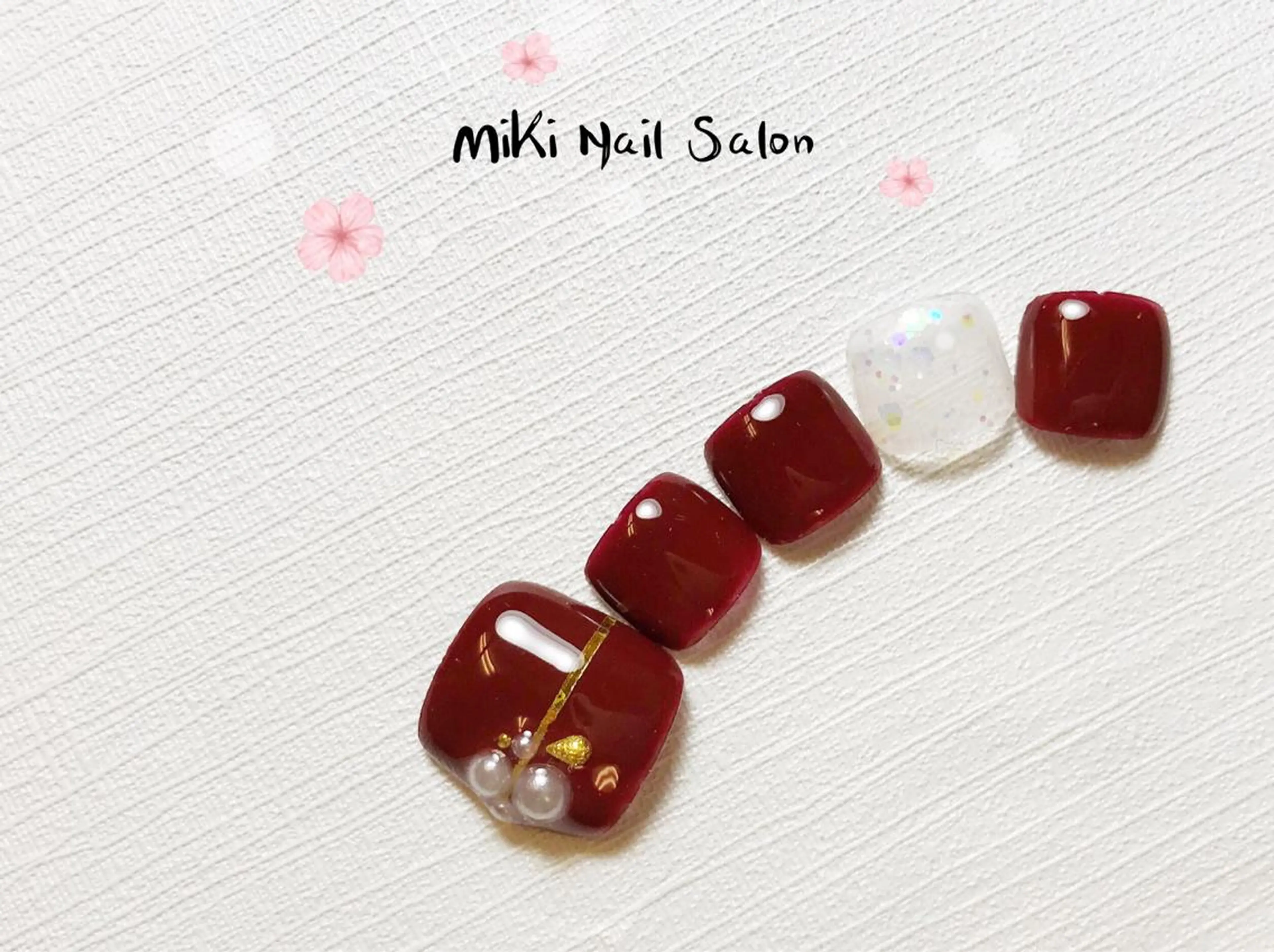 ネイル MiKi Nai池袋 長さだし得意のネイルデザイン