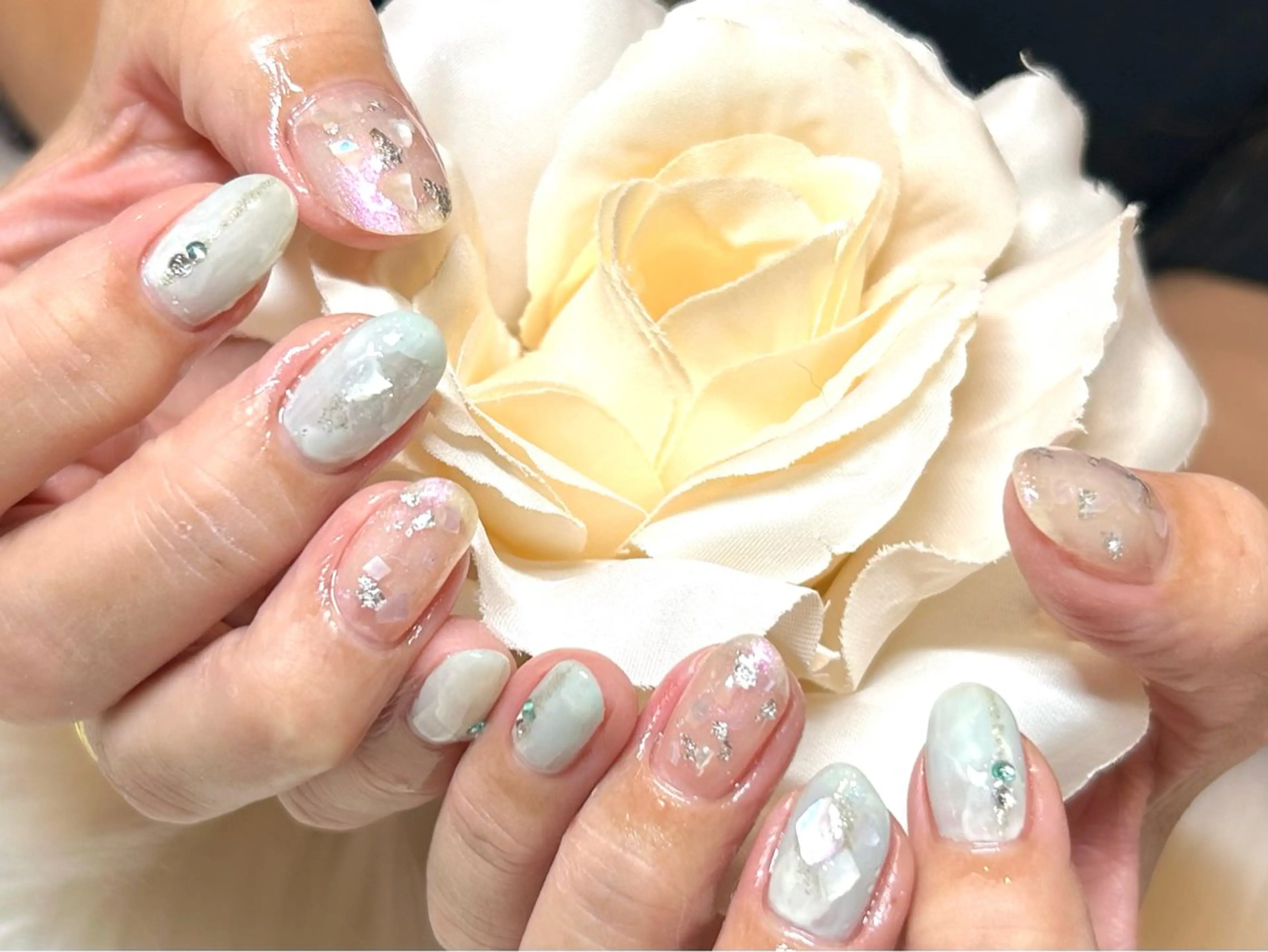 ネイル 持ち込み 頑張る女性の味方✴︎ M.i　nail ♡のネイルデザイン