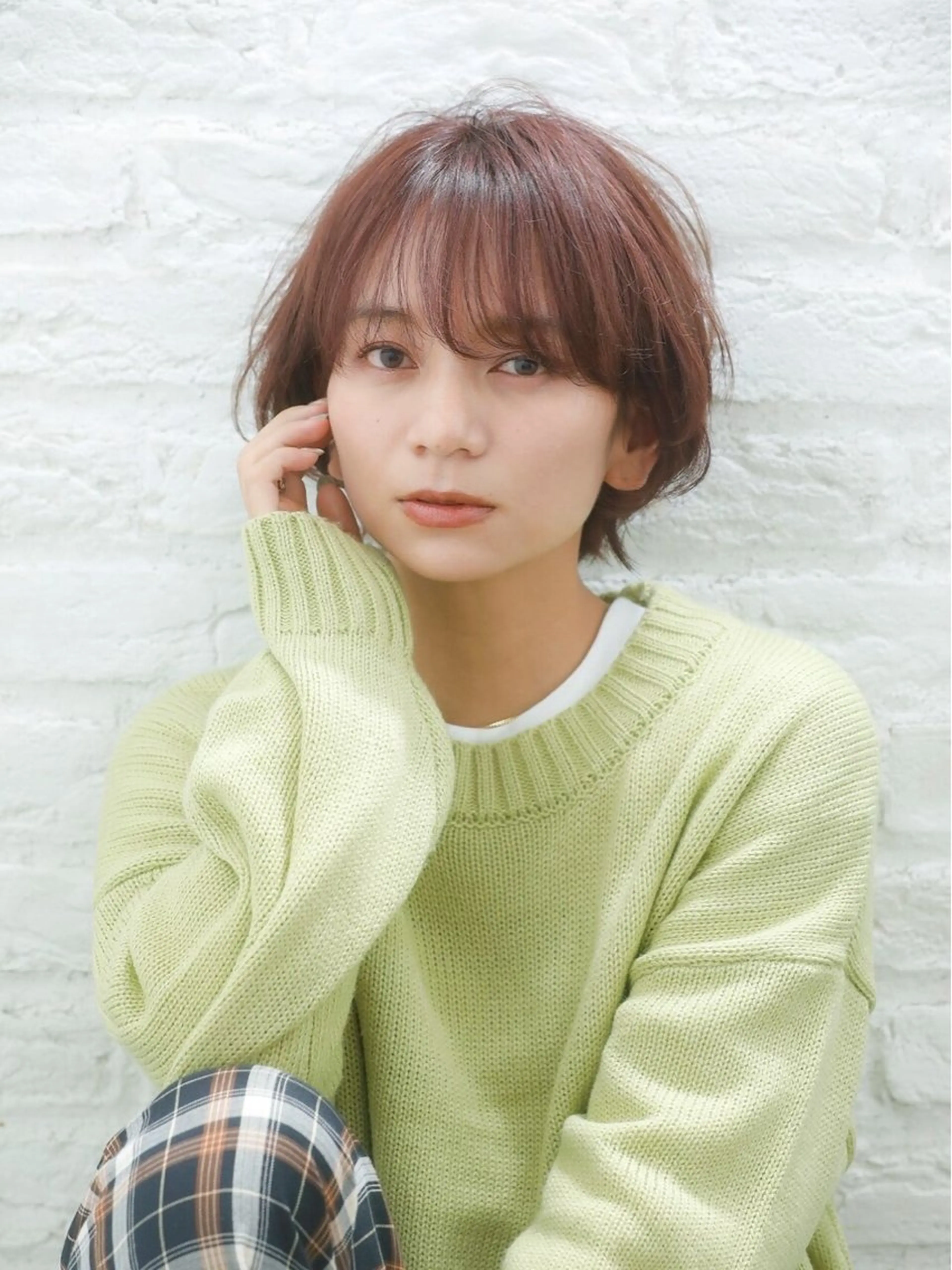 ショート カラー パーマ 吉祥寺 似合 わせcut/kanaのヘアスタイル