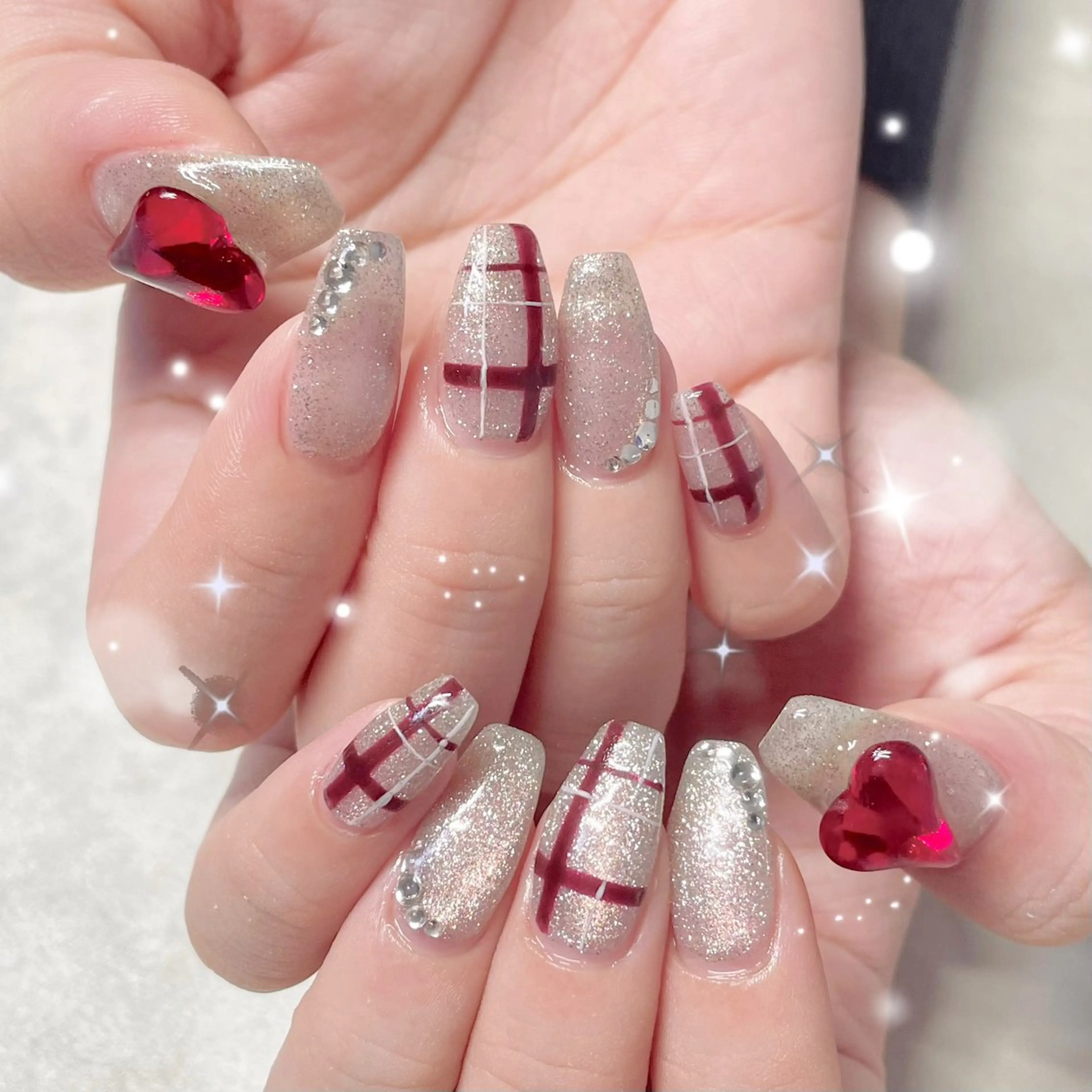 ネイル 長さ出し ハンドネイル RUMI nailのネイルデザイン