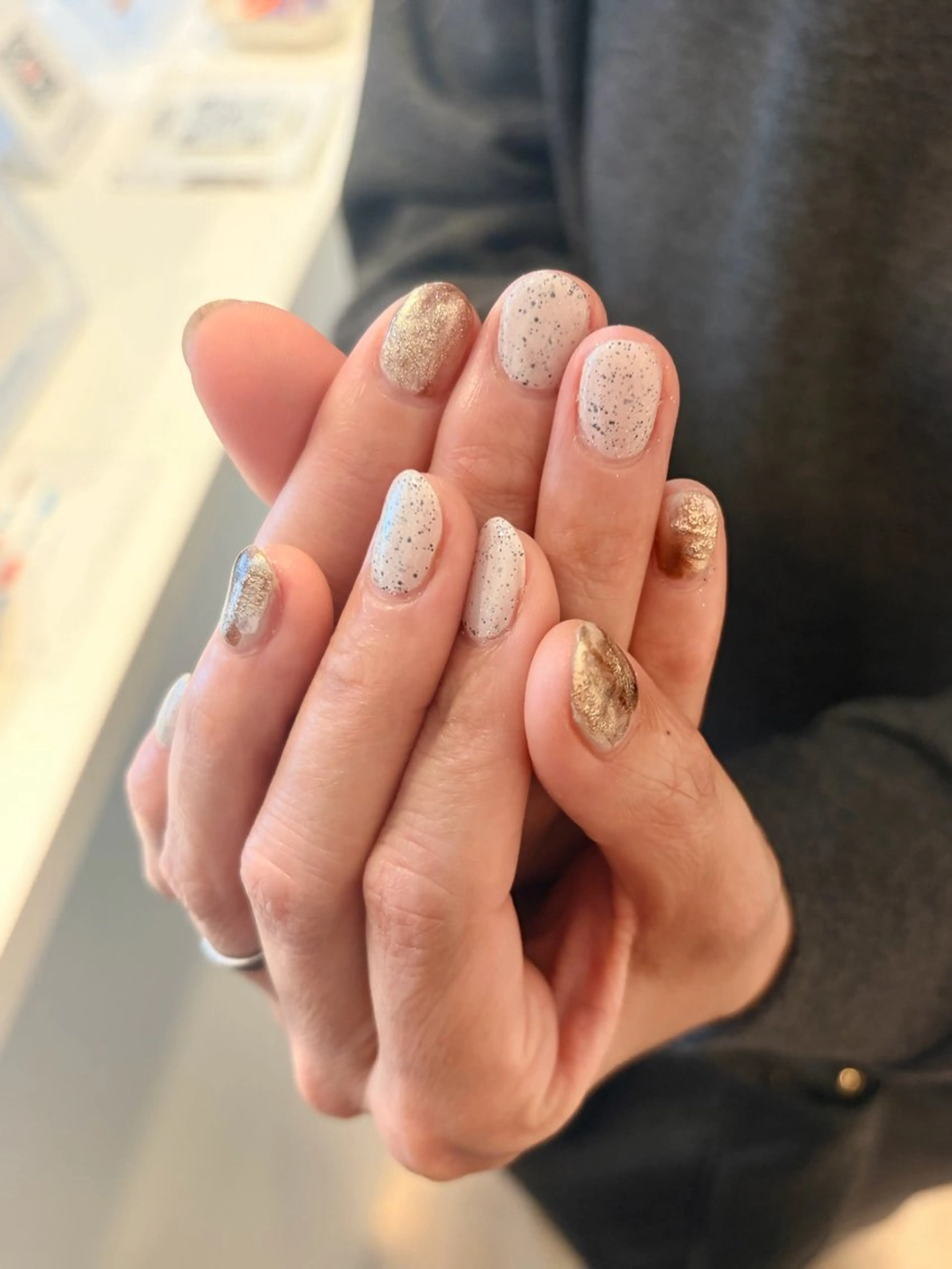 ネイル ニュアンスネイル シンプルネイル ハンドネイル May昭和町/ mahiroのネイルデザイン