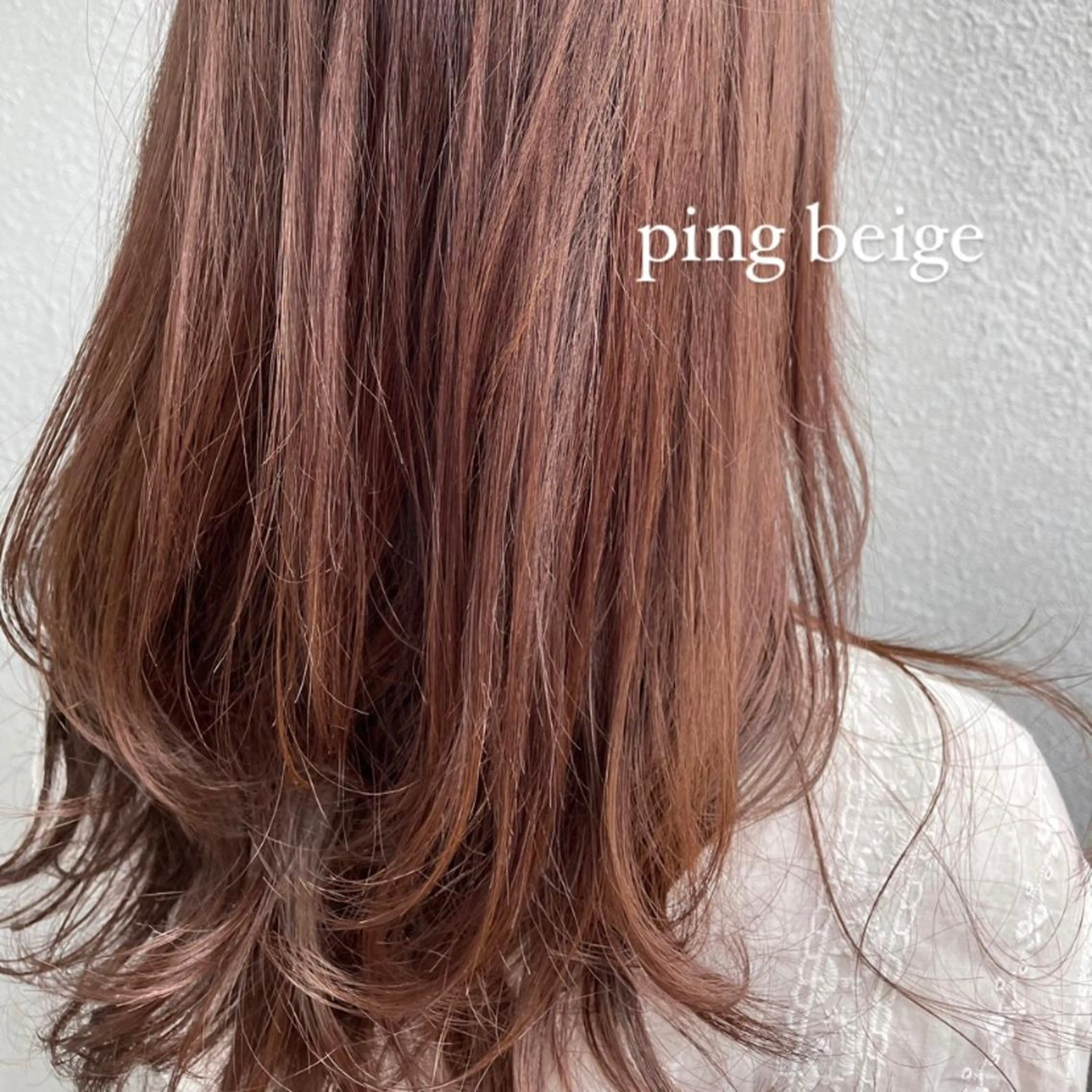 ロング カット ヘアカラー トリートメント RIHO/愛されモテ /透明感カラーのヘアスタイル