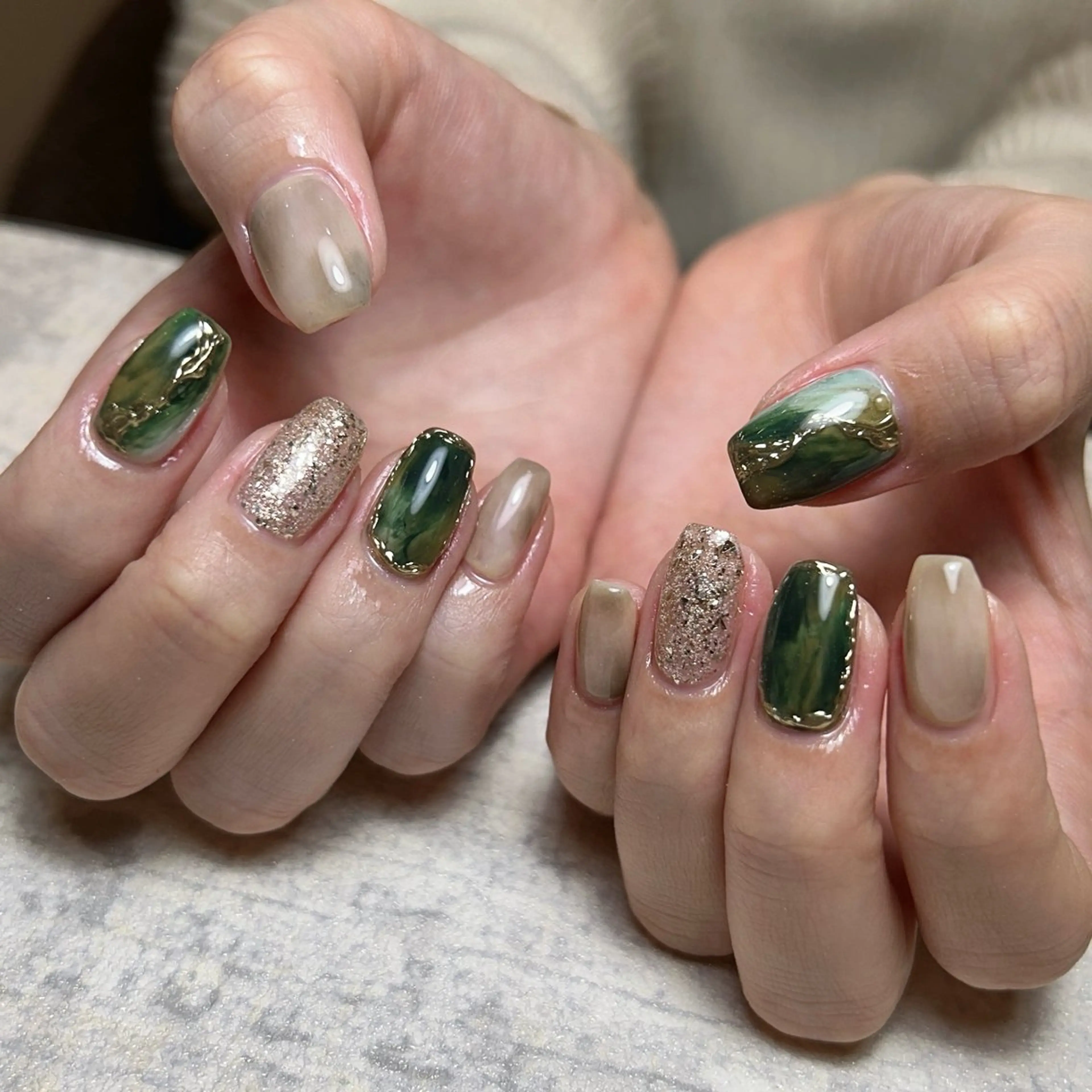 ネイル lecoa_ kana／amongのネイルデザイン