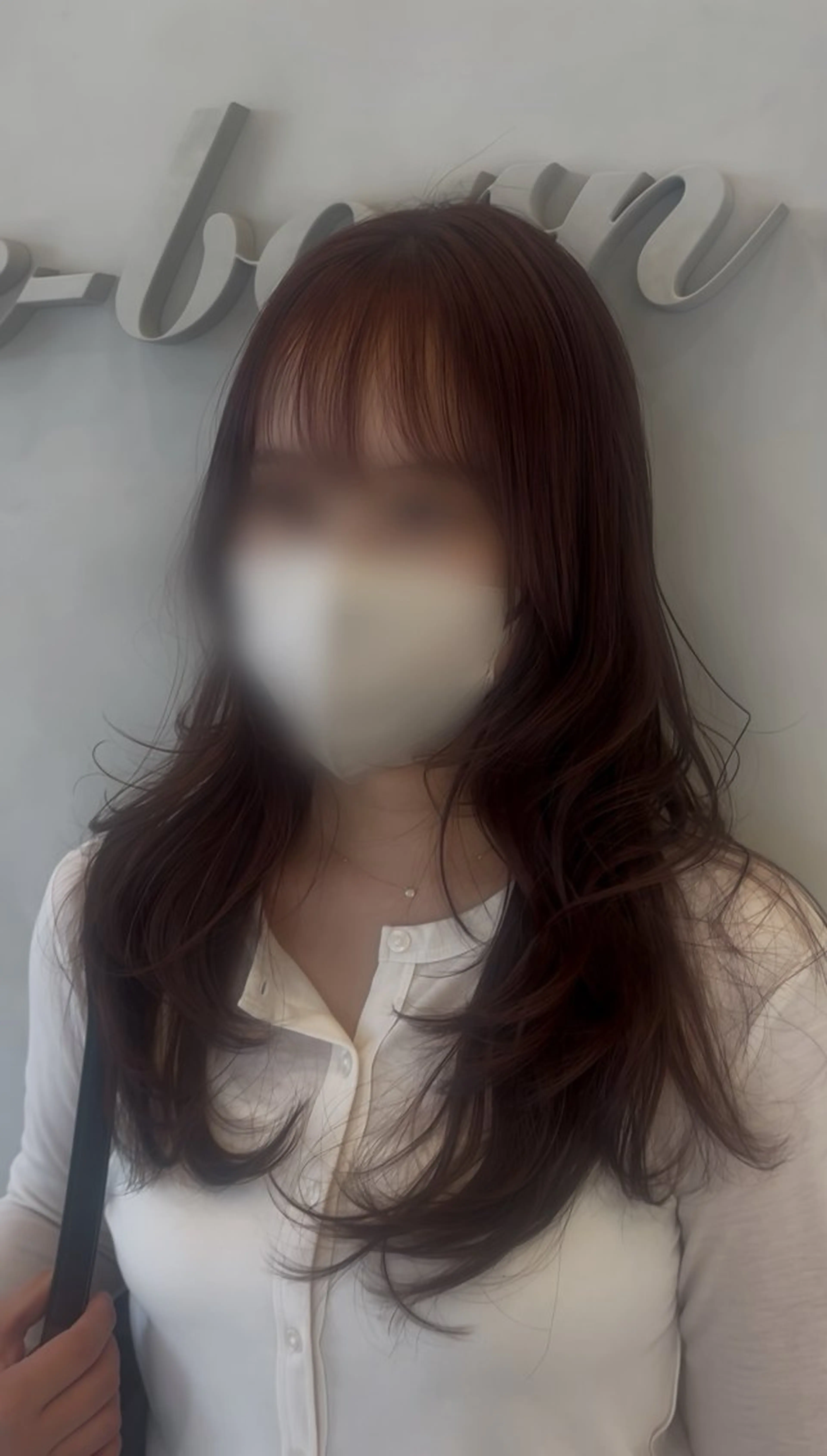 ロング reborn店長 🤍リルのヘアスタイル