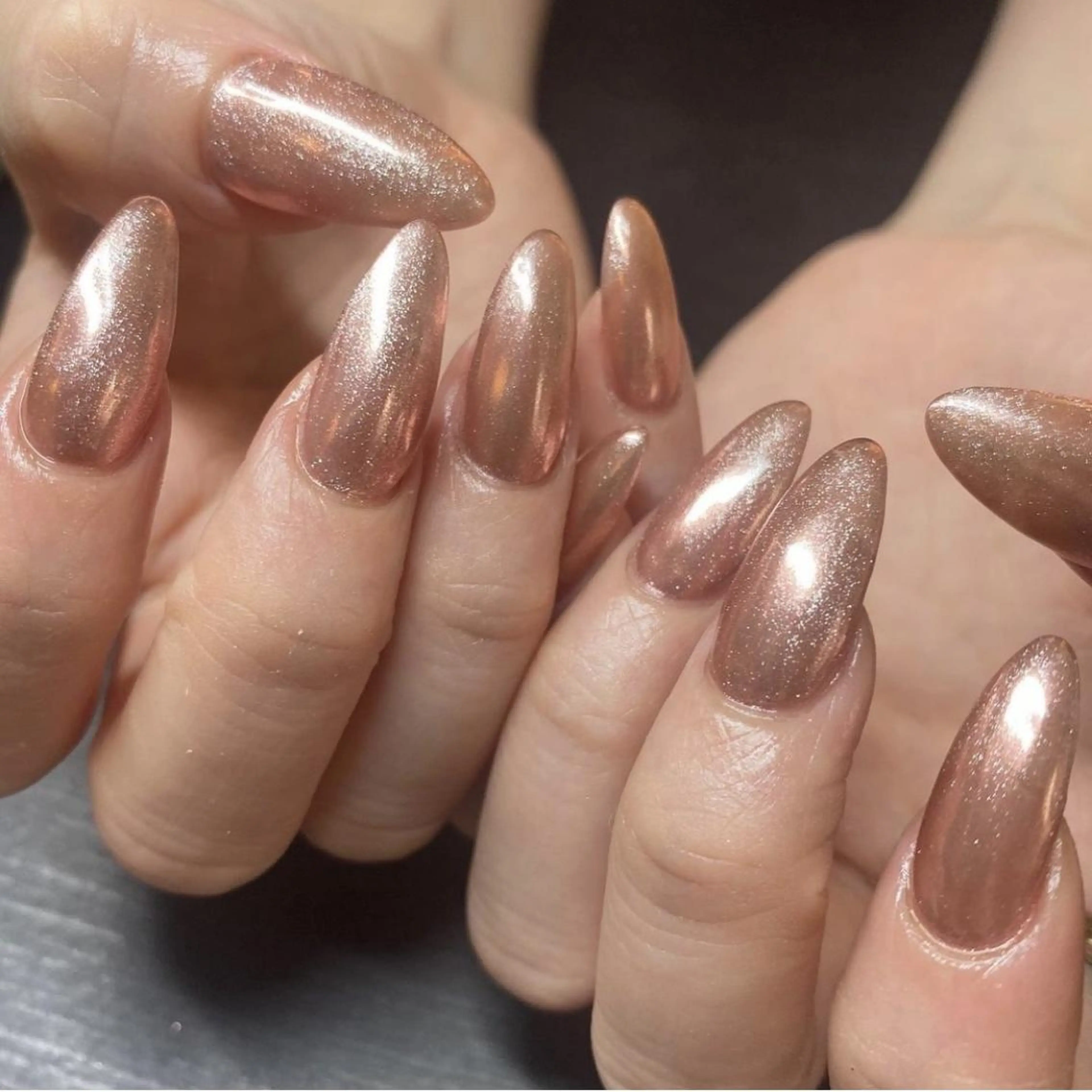 ショート パーマ マツエク・マツパ ヘアアレンジ アイブロウ メンズ キッズ ネイル アートネイル ハンドネイル フットネイル ease NAIL SALONのネイルデザイン