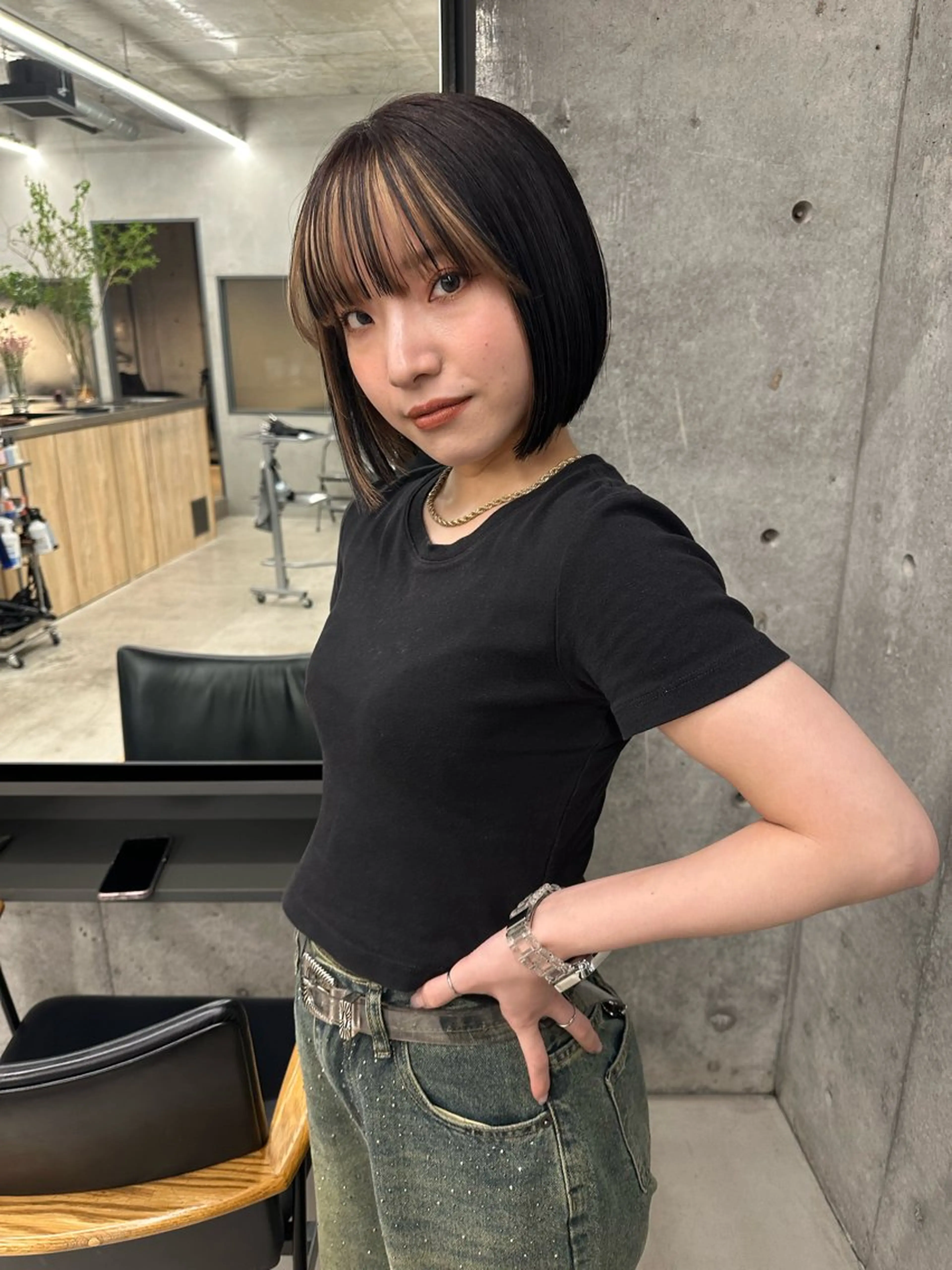 ショート カラー ボブ/似合わせカット /ニュアンスカラーのヘアスタイル