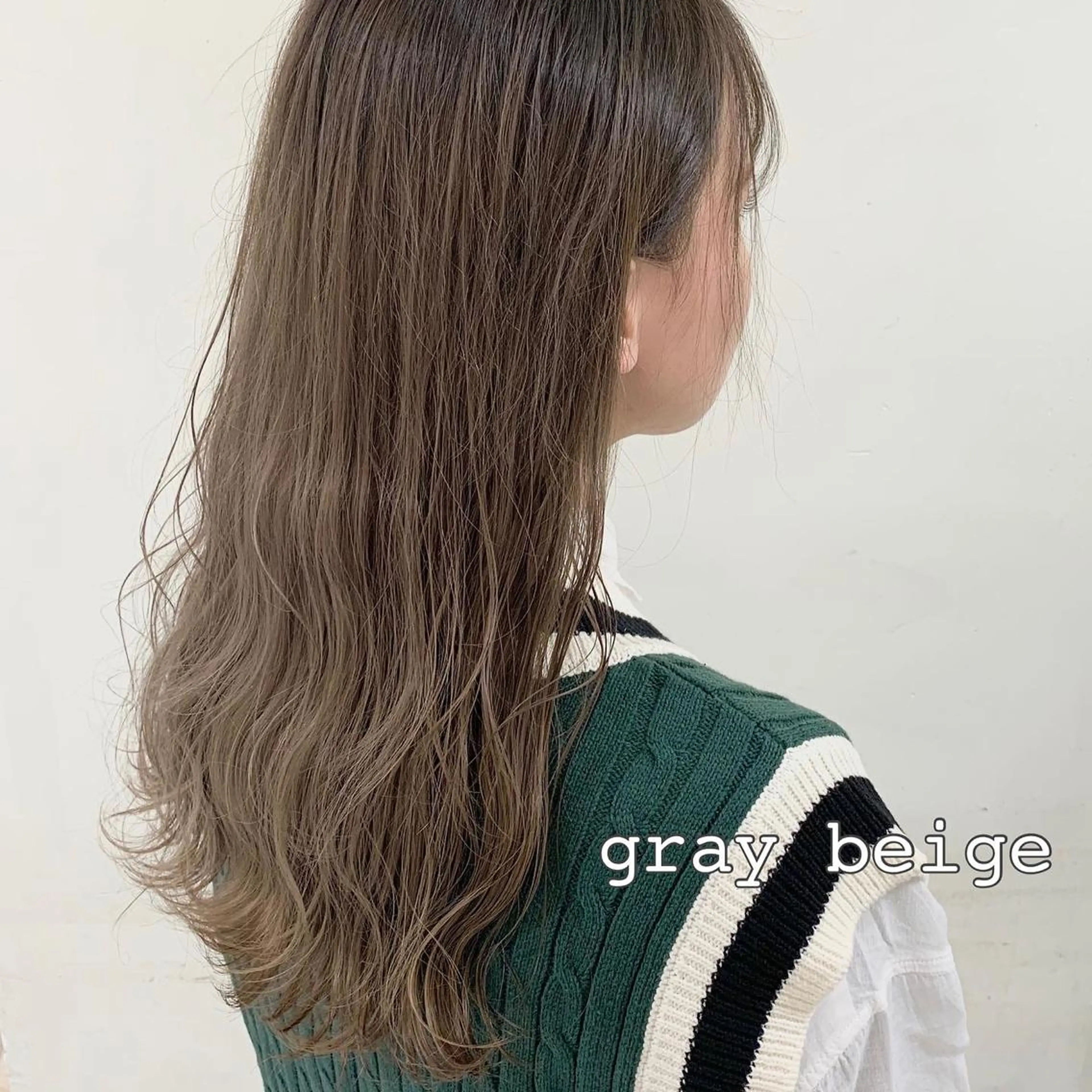 カラー グレージュ 窪田 椋介のヘアスタイル