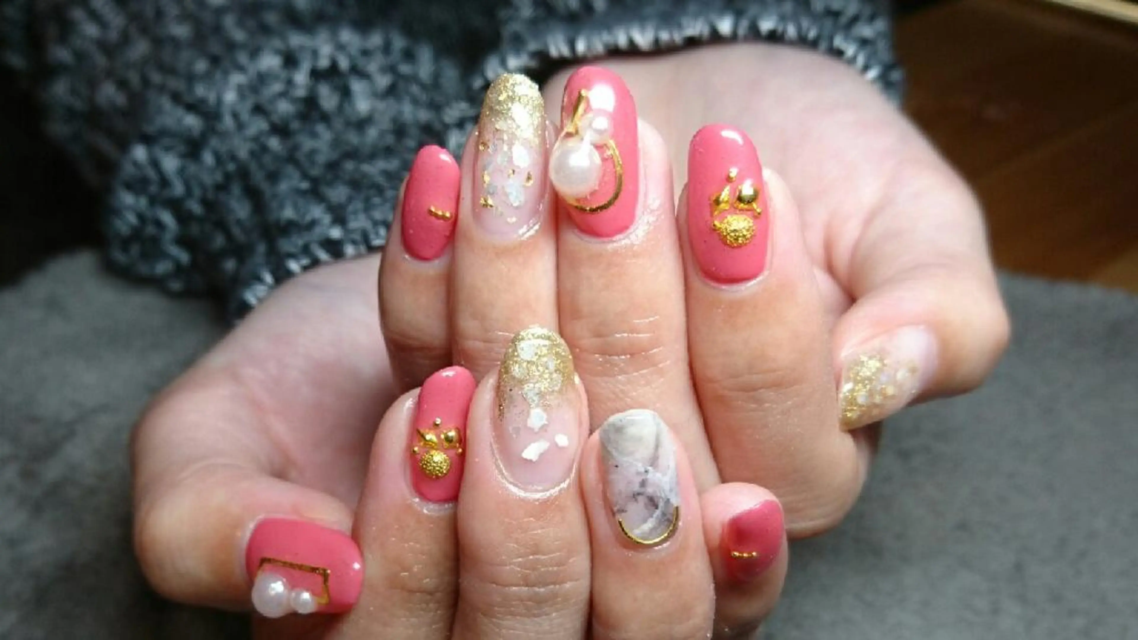 ネイル 大理石ネイル(マーブル) LAVISH nail salonのネイルデザイン