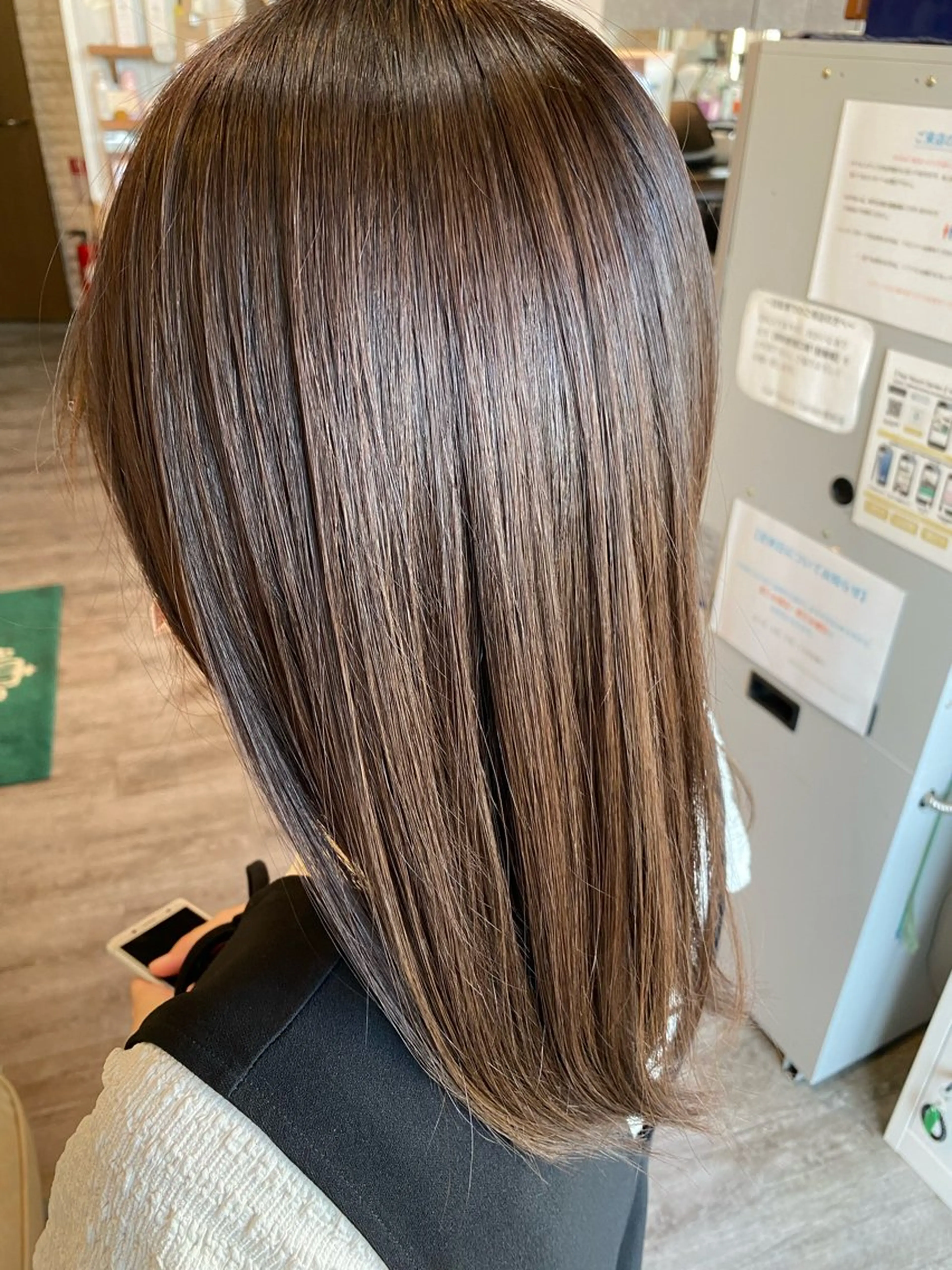 カラー グレージュ サイトウ 南柏のヘアスタイル