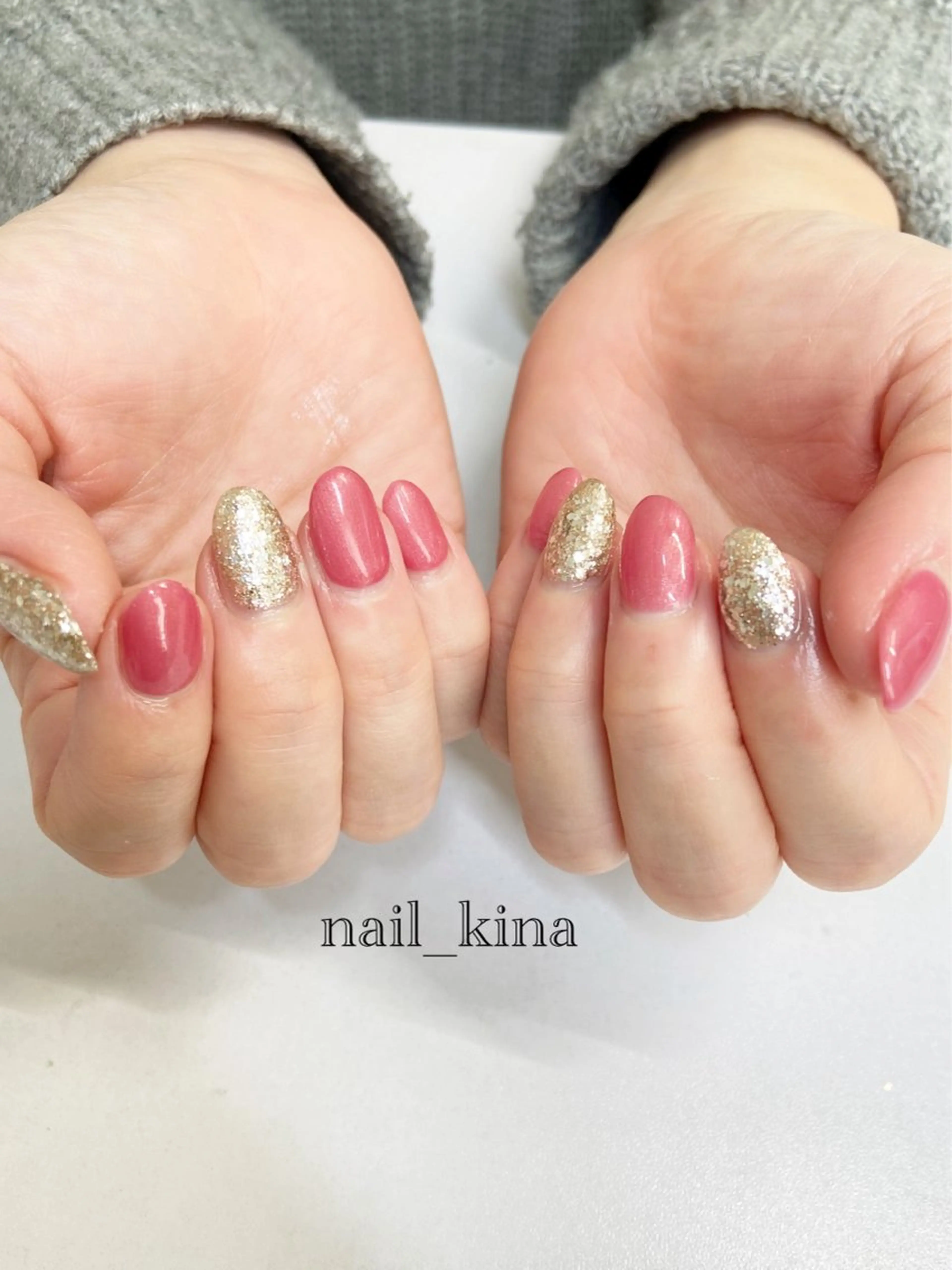 ネイル ワンカラーネイル nail_ kinaのネイルデザイン