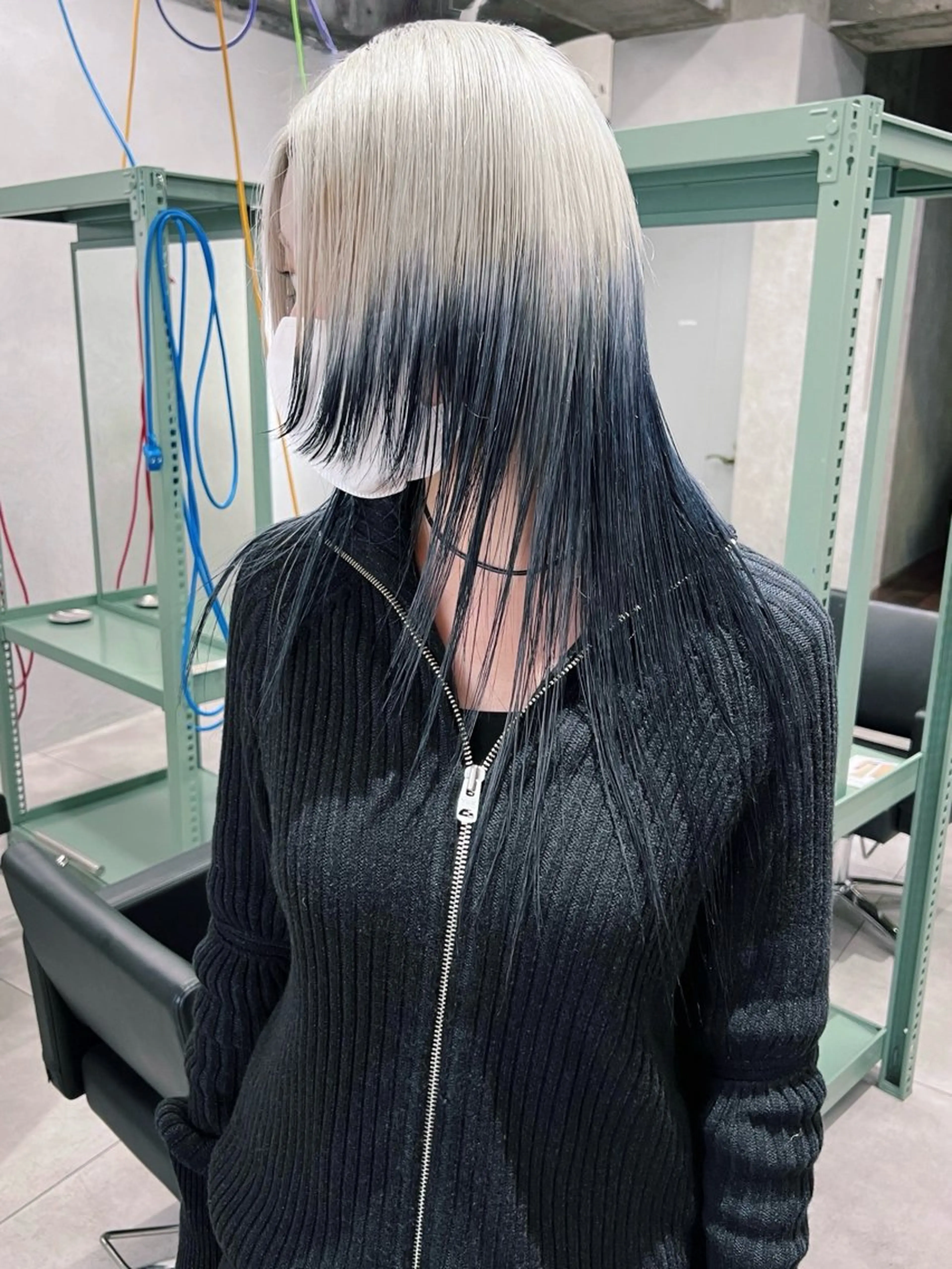 ロング カラー 🧡色落ちまで2度綺 麗なカラー🧡ヨシキのヘアスタイル