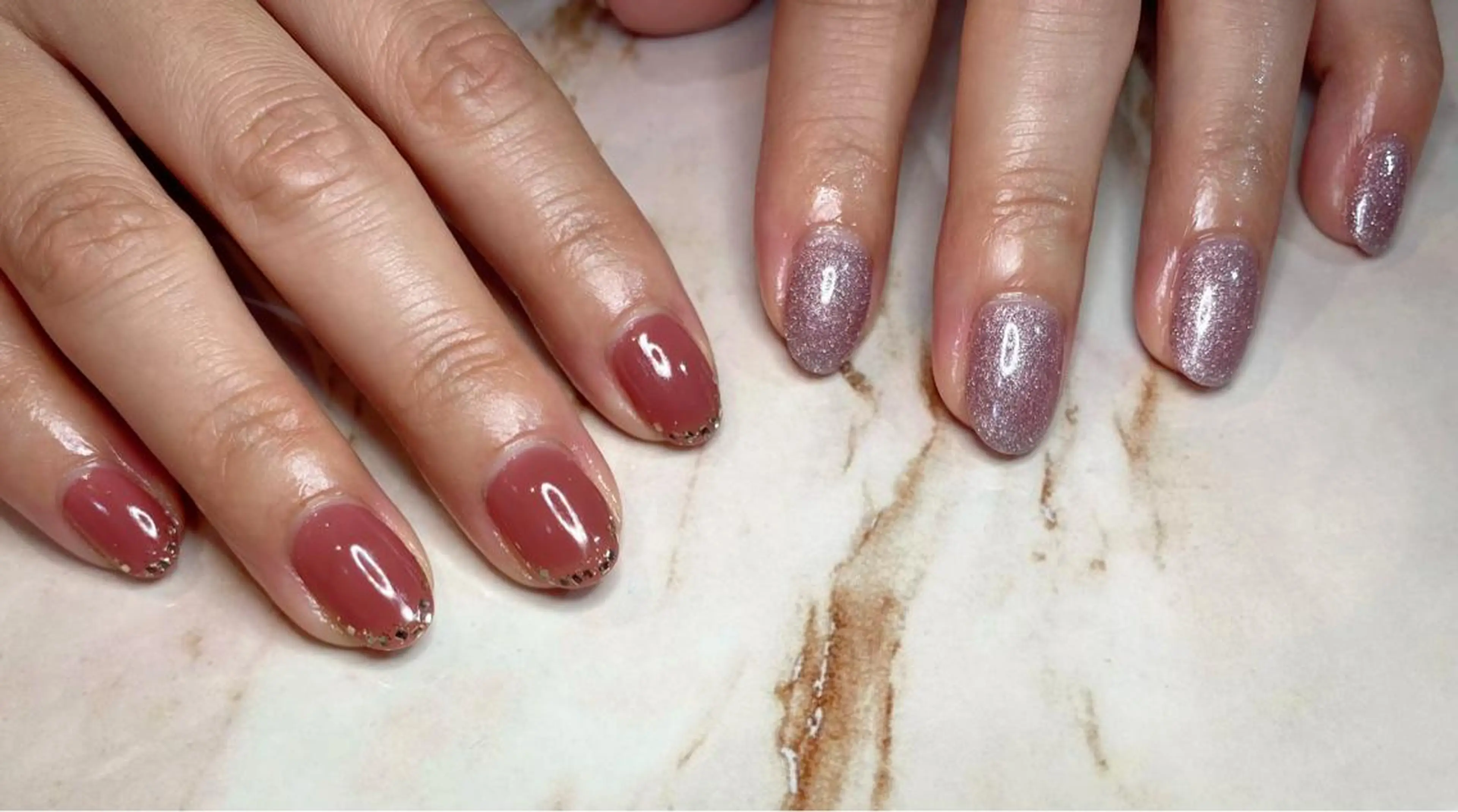 ネイル フラッシュネイル ラメ(グリッター) Lino+ ネイル&よもぎ蒸しのネイルデザイン