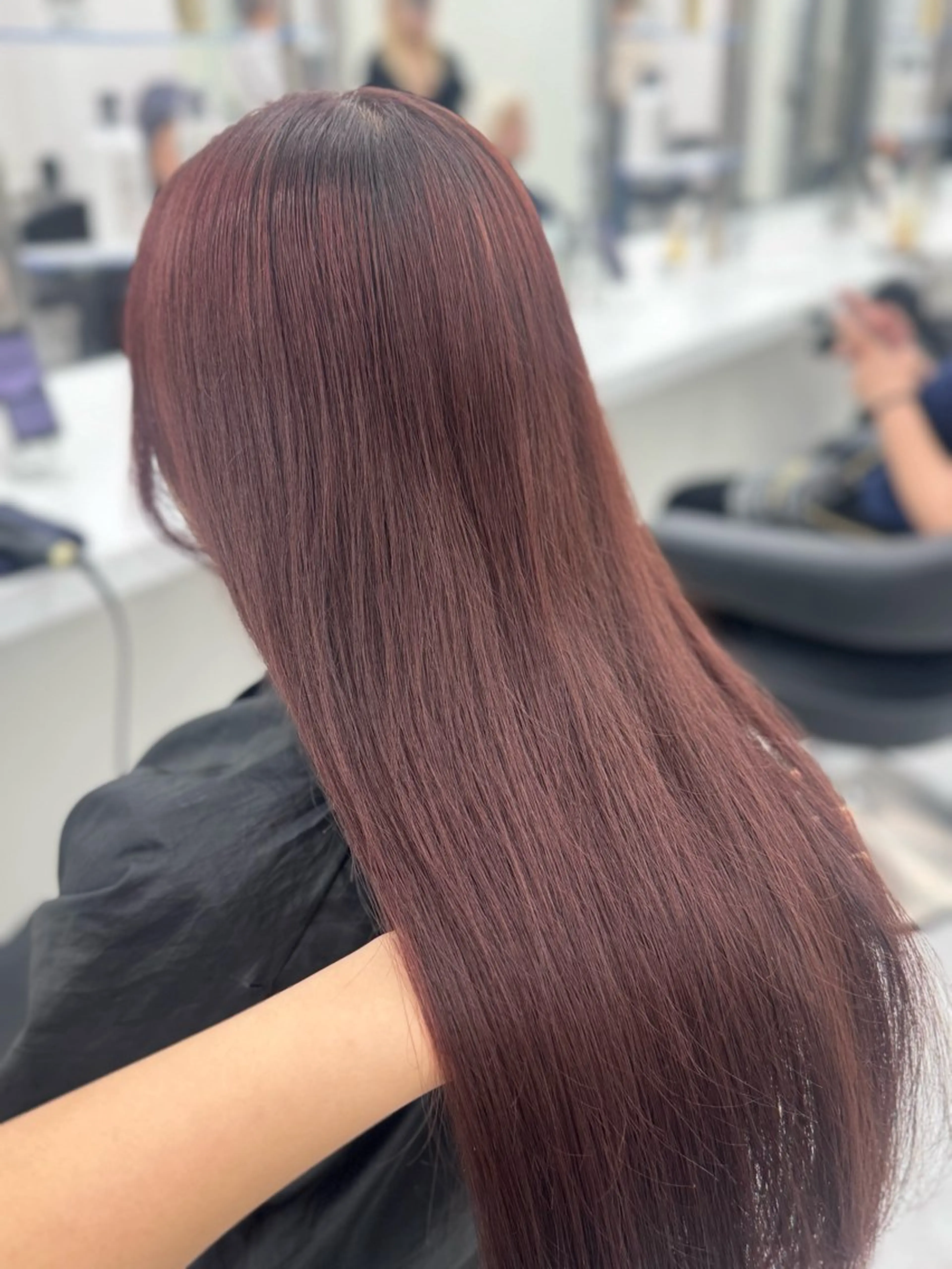 ロング カラー noa🎀美髪縮毛/ 透明感カラーのヘアスタイル