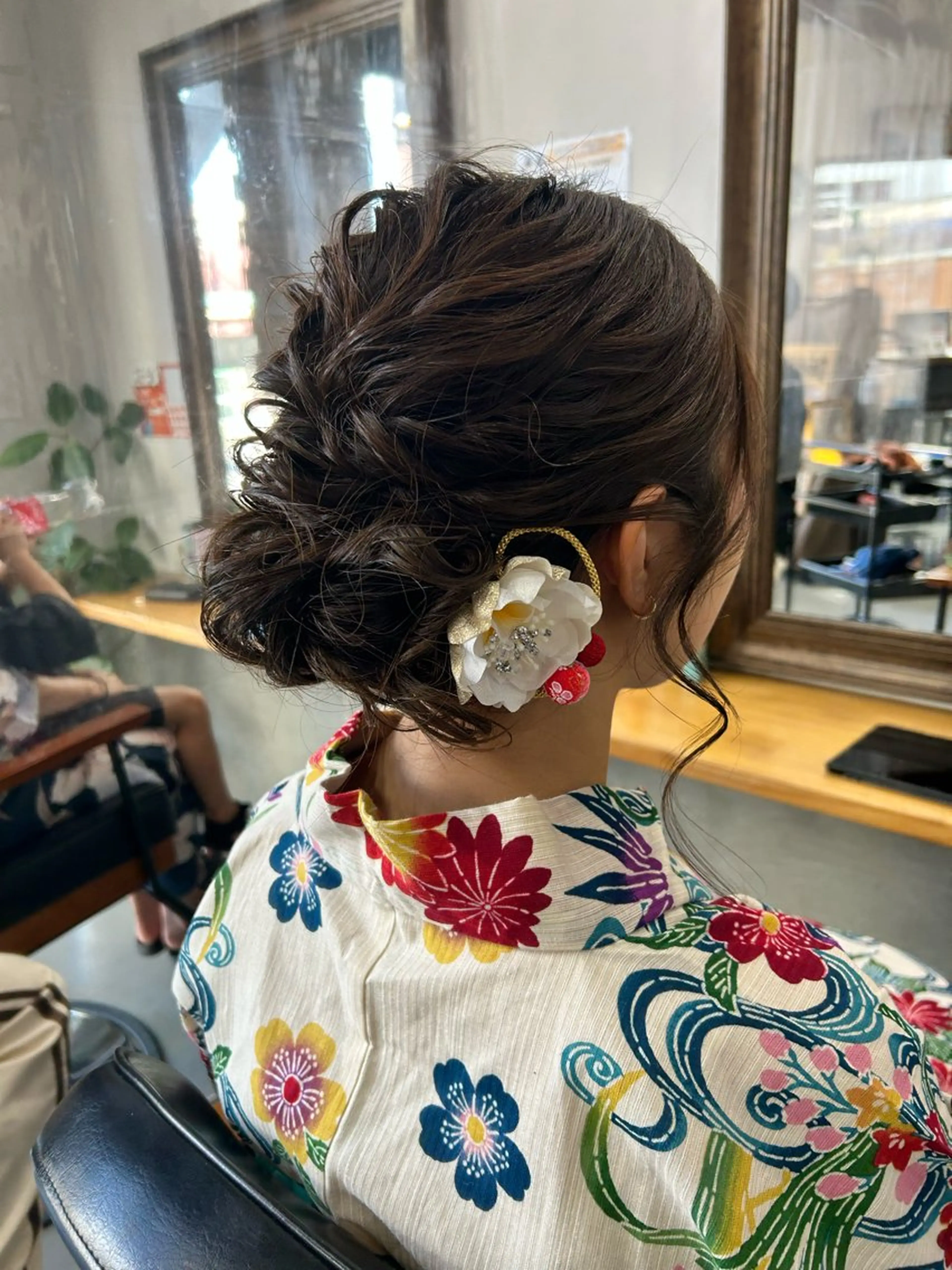 【minimo限定】浴衣に合うヘアアレンジ👘🎆の写真
