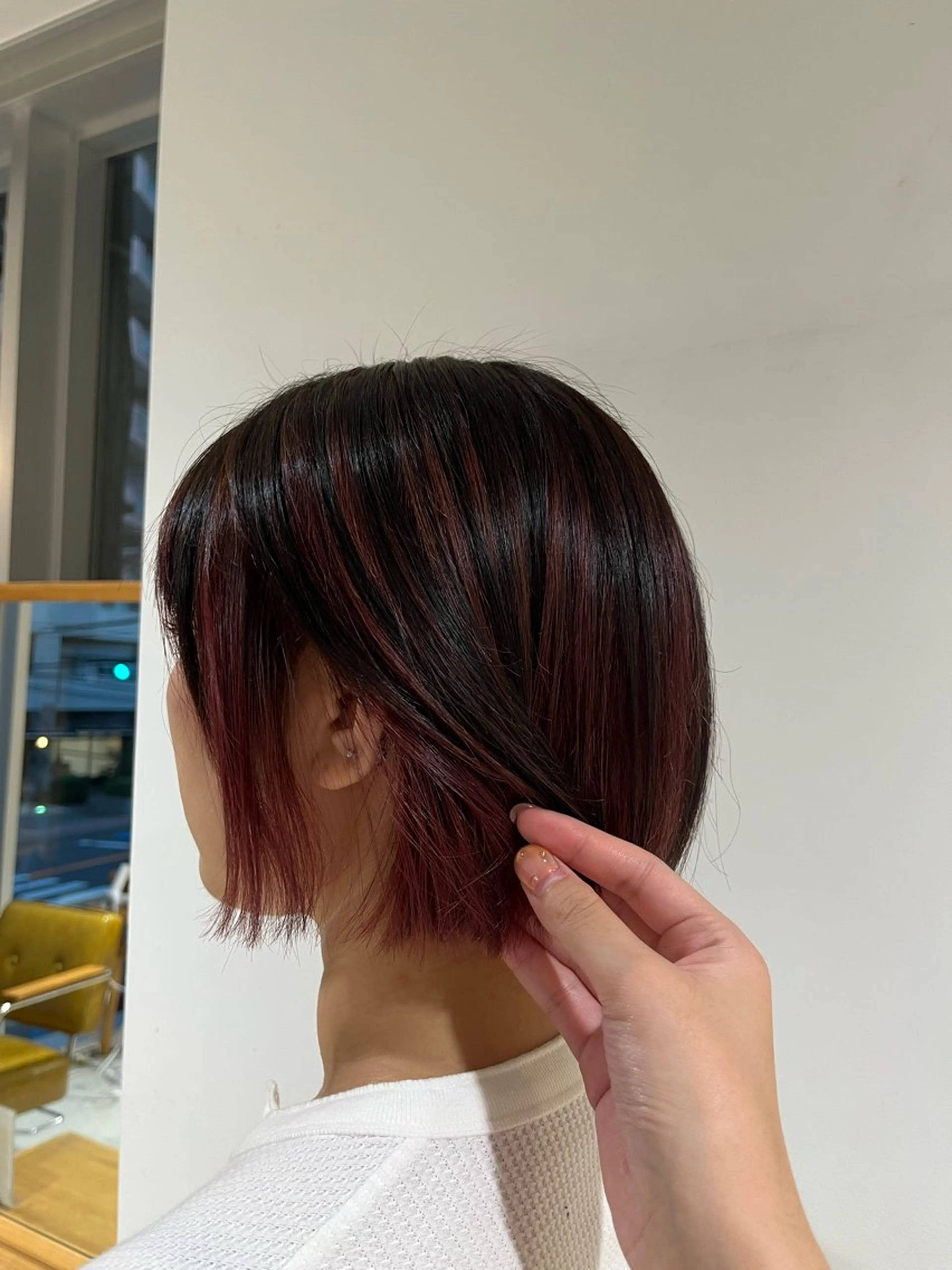 カラー ヘアカラー 和泉田 真白のヘアスタイル